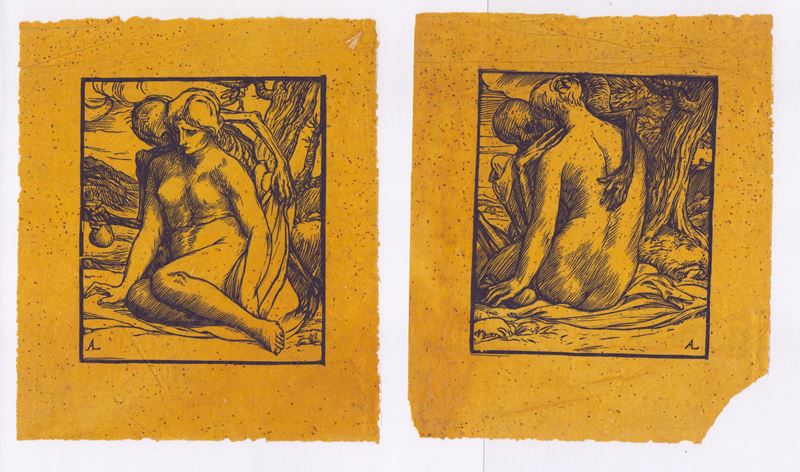 Alphonse Legros - La Morte e la Fanciulla | la Morte e la Fanciulla II