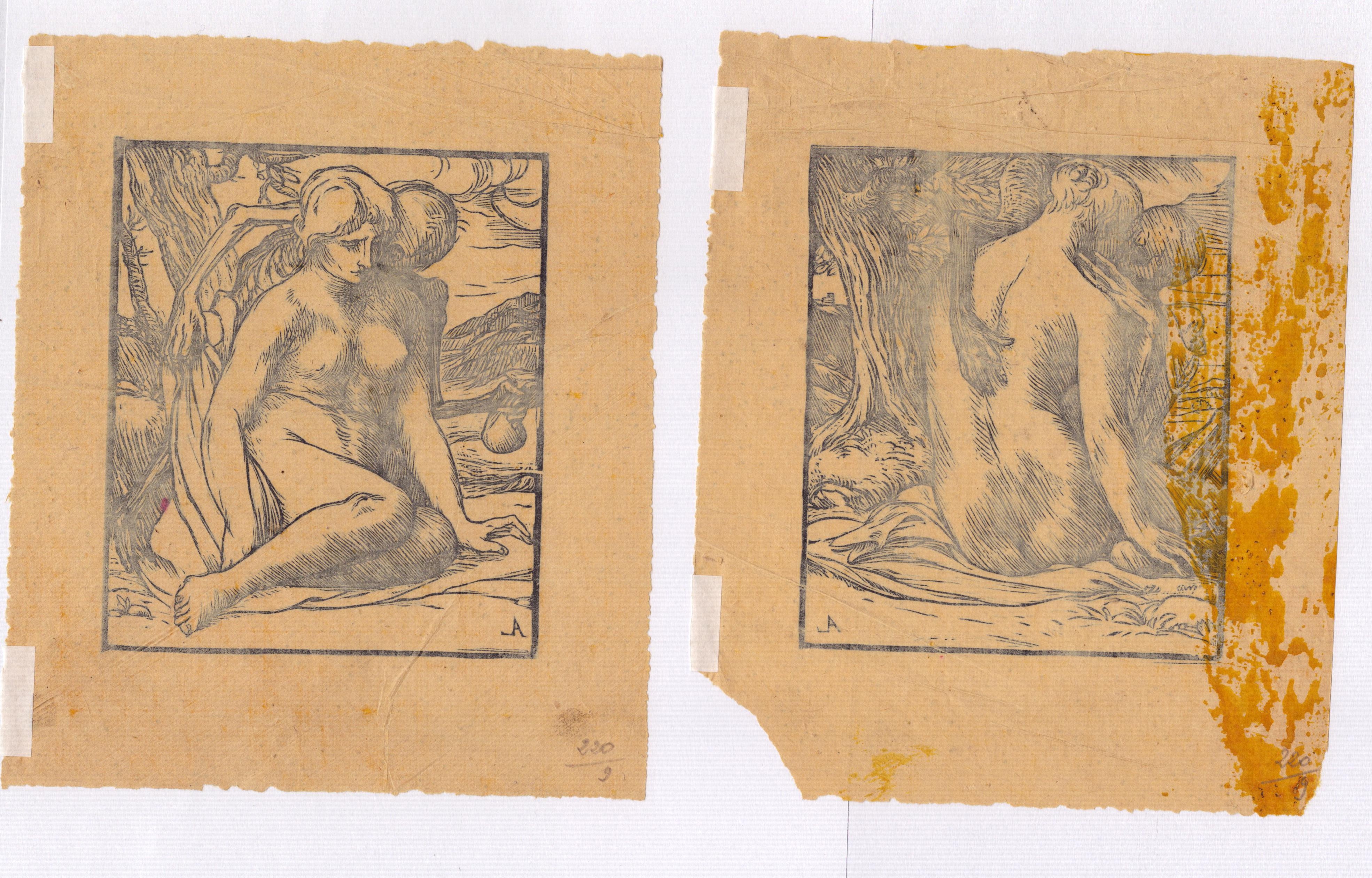 Alphonse Legros - La Morte e la Fanciulla | la Morte e la Fanciulla II