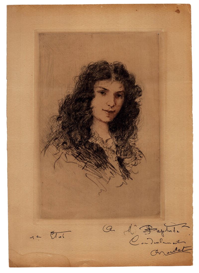 Henri Boutet - Ritratto Femminile