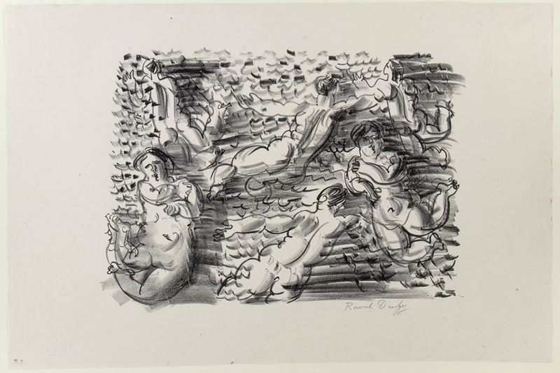 Raoul Dufy - Les Baigneuses