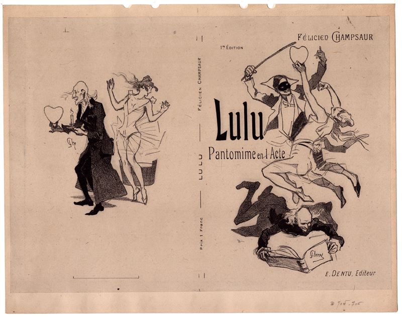 Jules Chéret - Lulu. Pantomime En 1 Acte