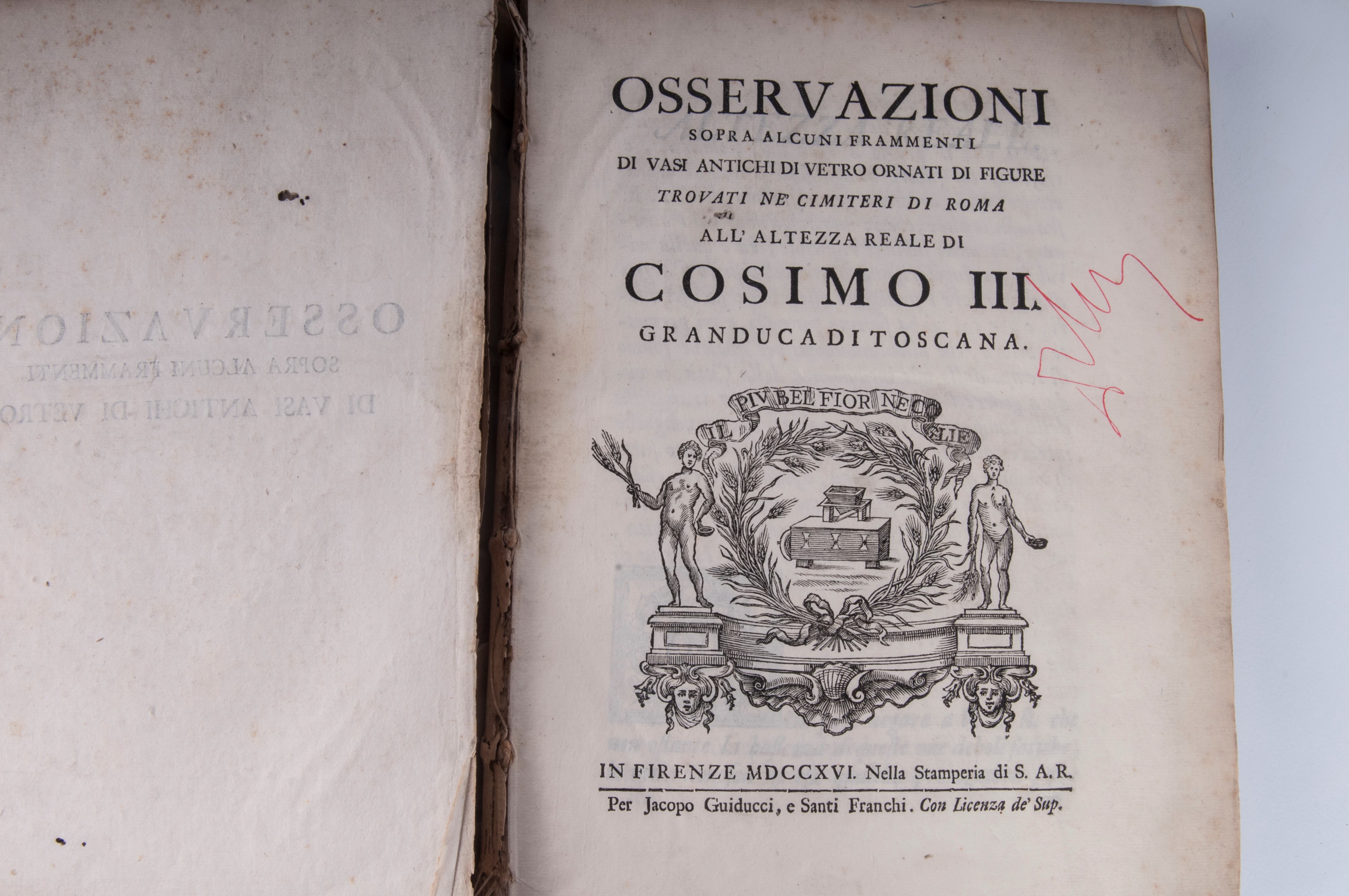 Osservazioni Sopra Alcuni Frammenti di Vasi Antichi di Vetro