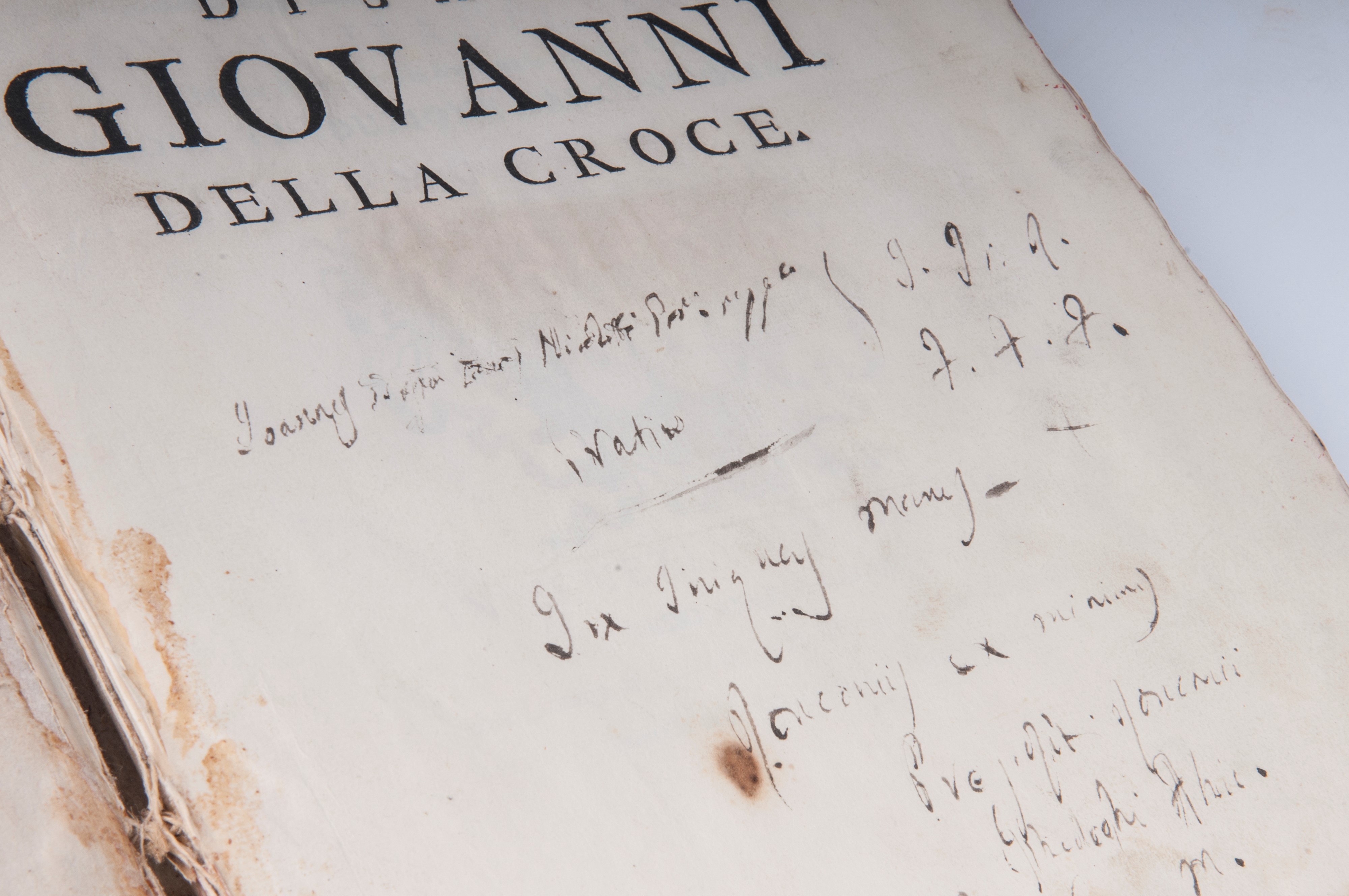 Opere di San Giovanni della Croce