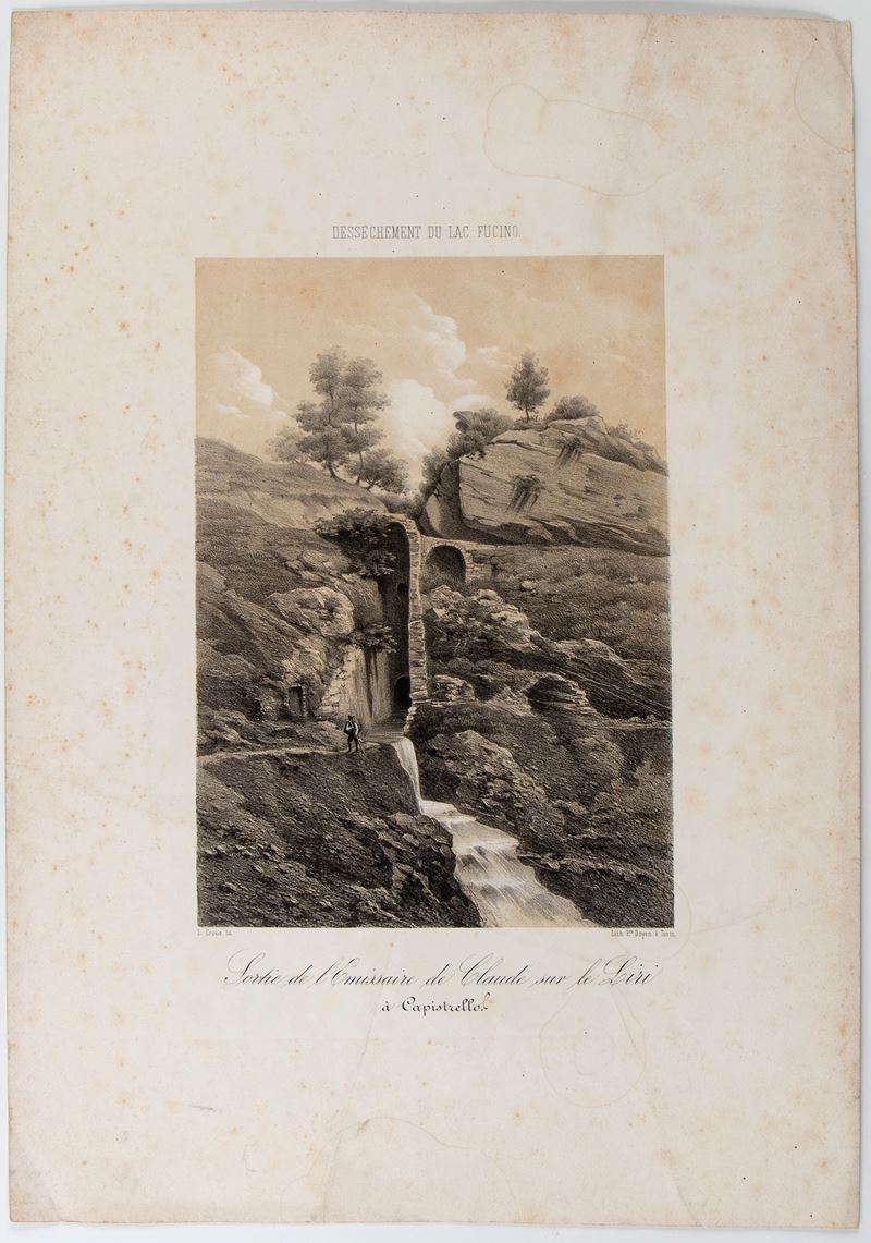 Il prosciugamento del Fucino