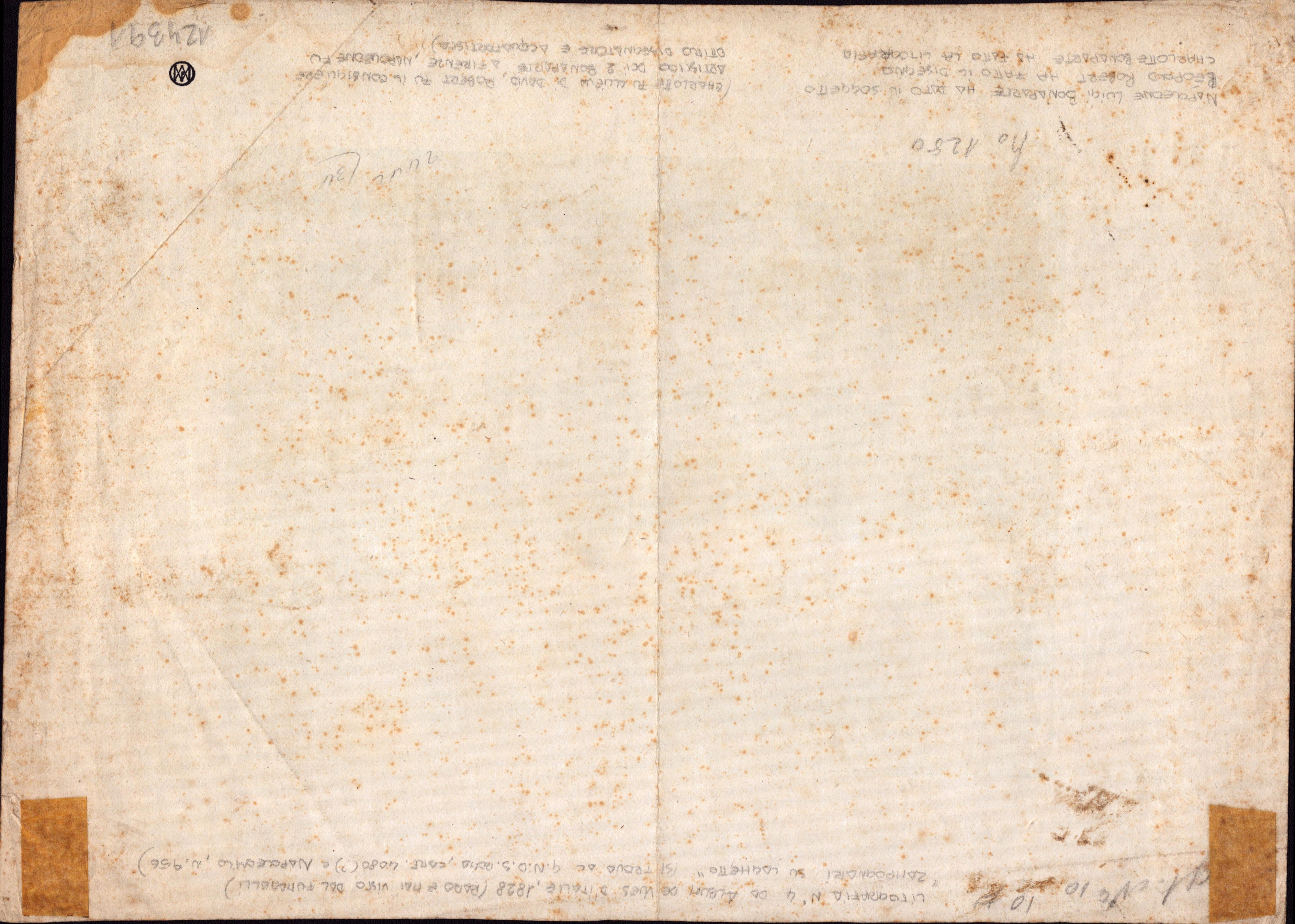 Paesaggio con Corso D'acqua, dalla Invenzione di Napoleone Bonaparte