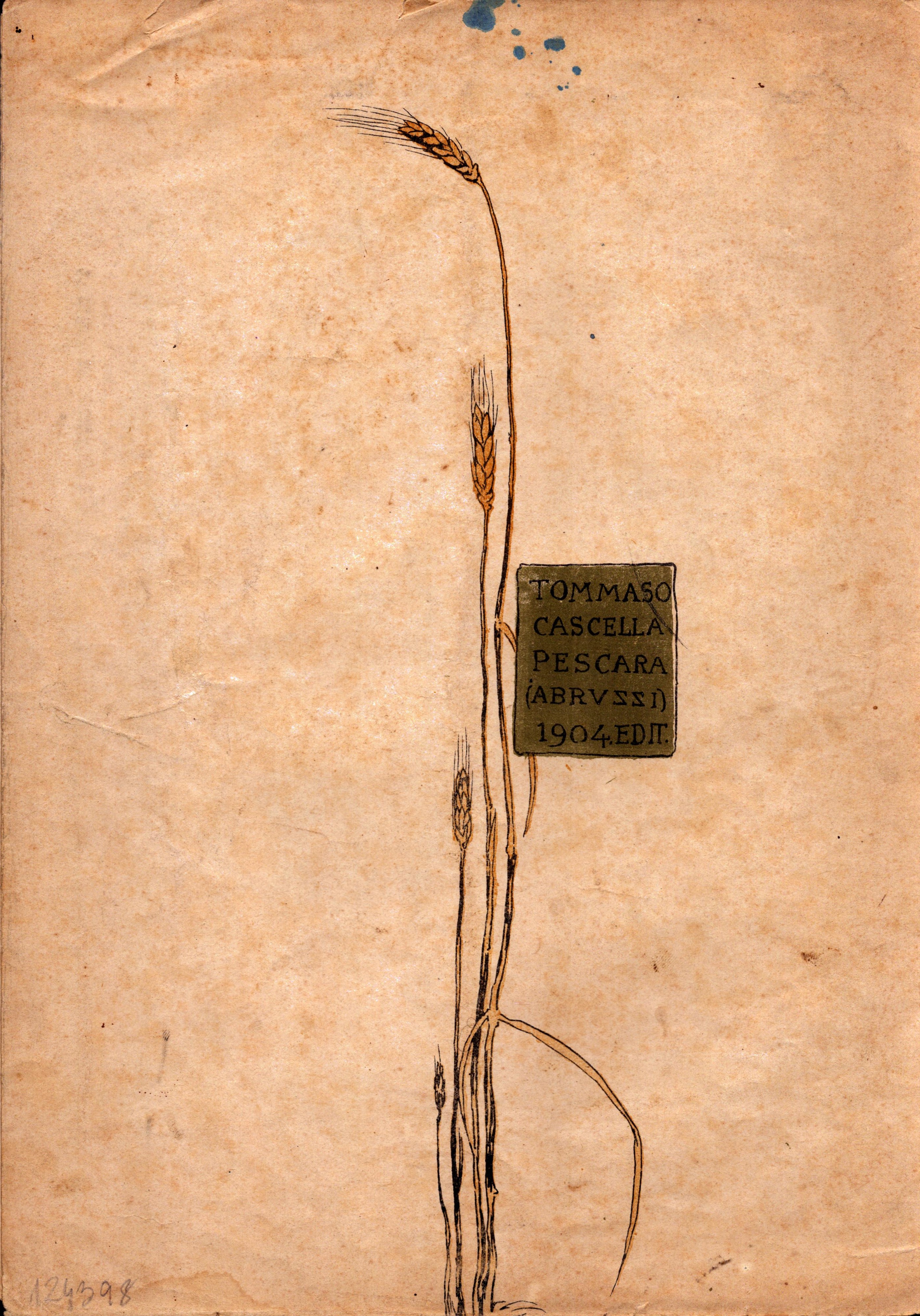 Basilio Cascella (pescara, 1860 - Roma, 1950) - Pescara e Gabriele D'annunzio