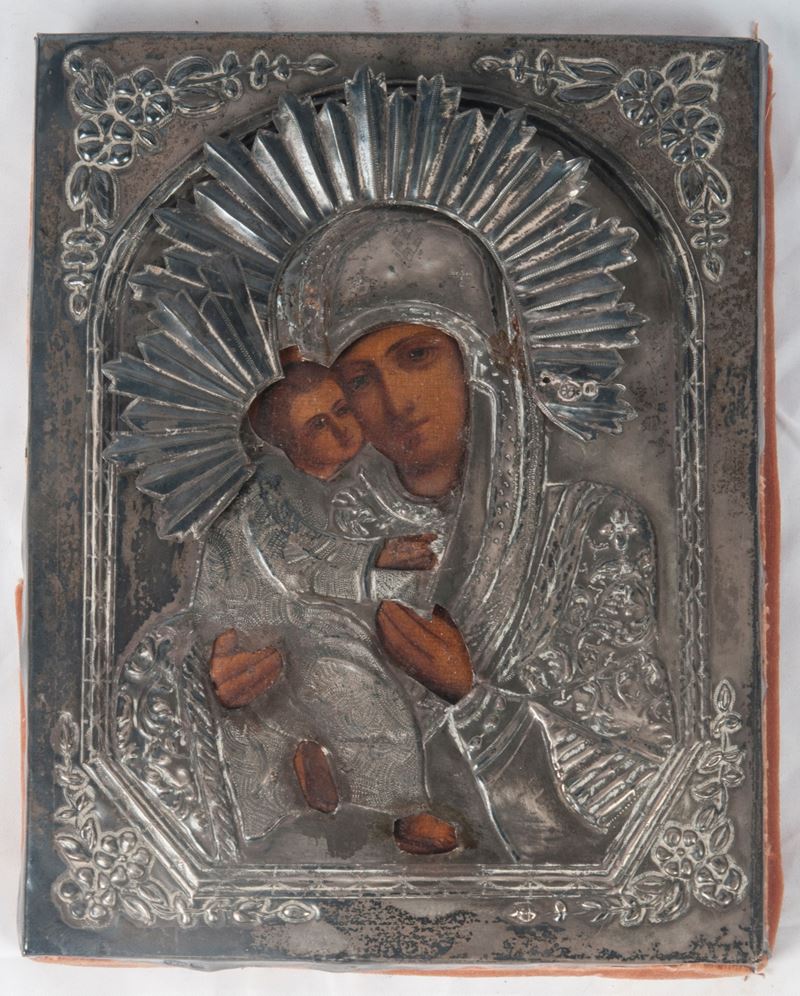 Madonna con Bambino, Icona Russa