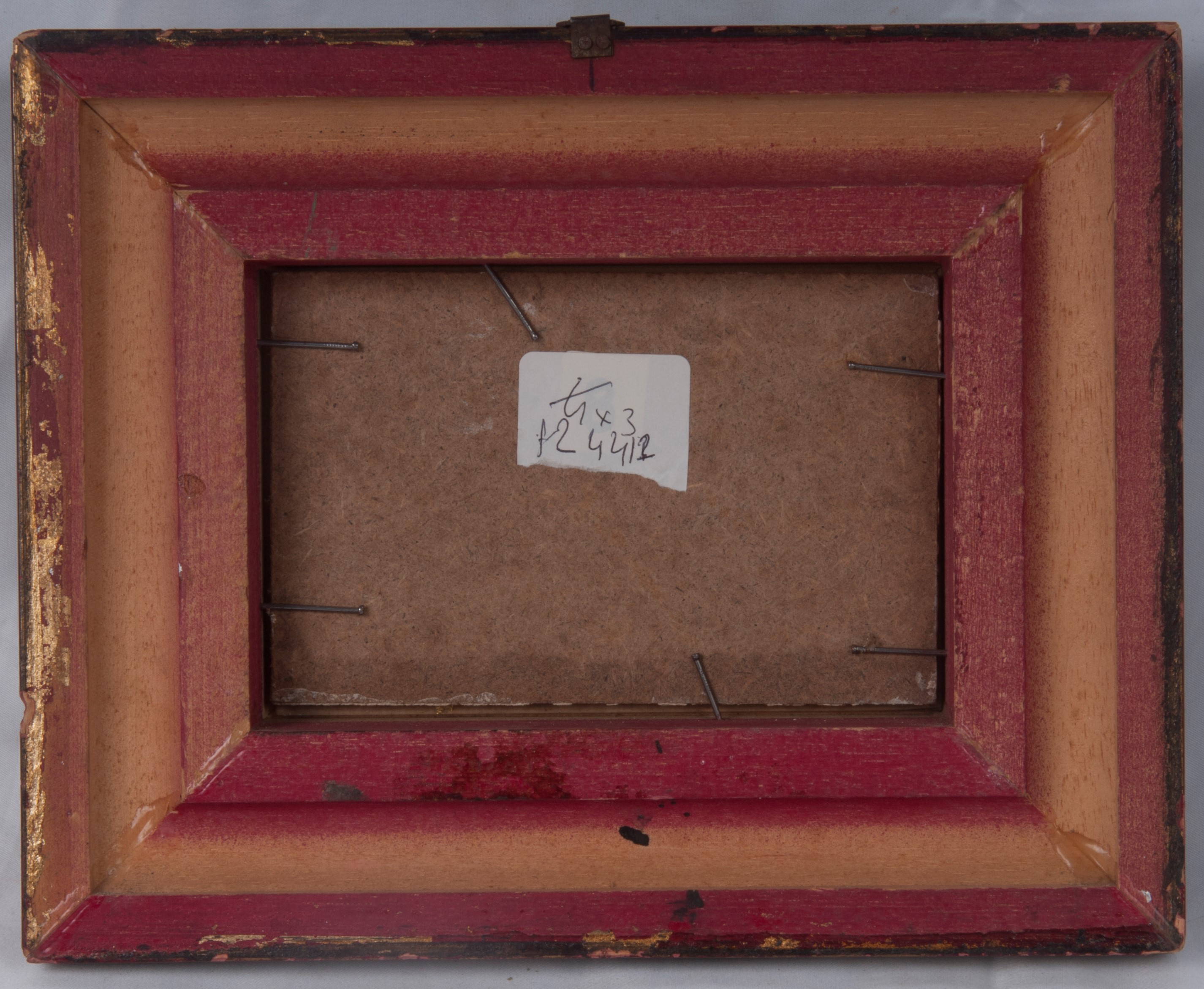 Lotto di tre dipinti: