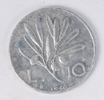 10 Lire con Pegaso 1946
