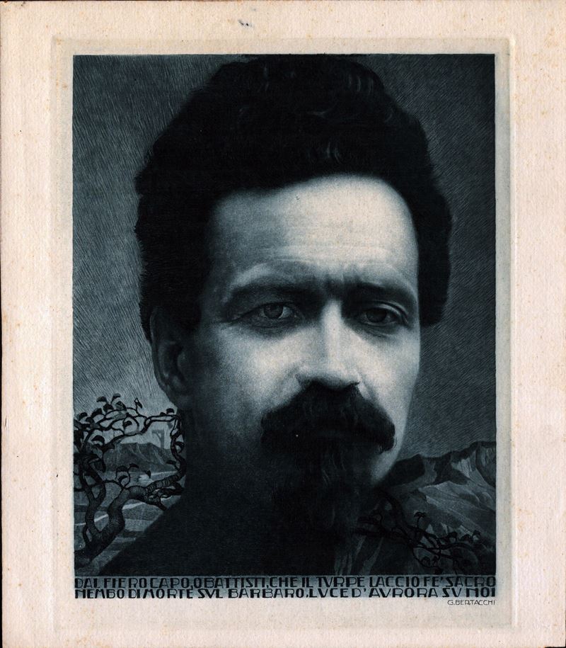 Luigi Bonazza - Cesare Battisti