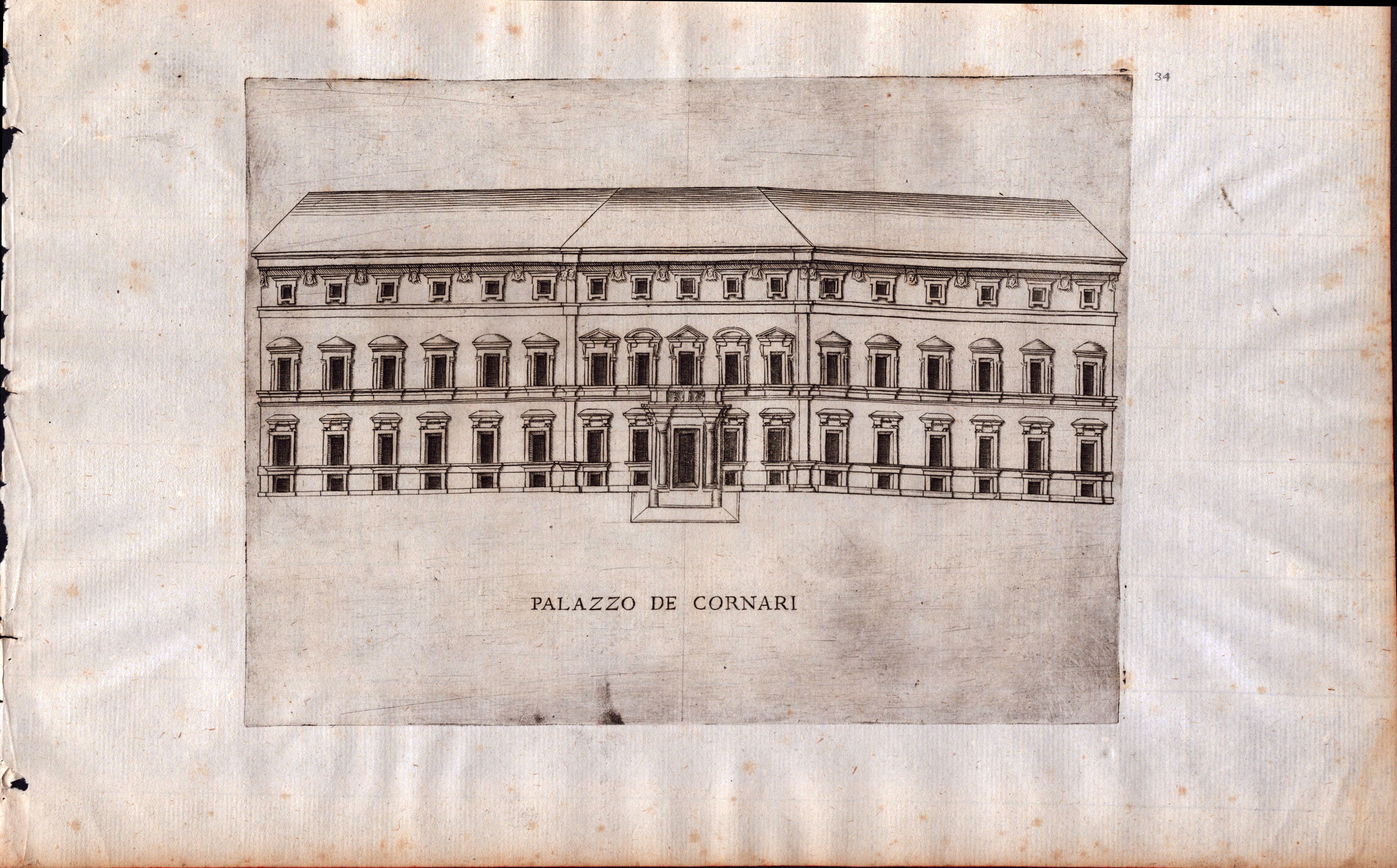 Palazzi diversi nel'alma cità di Roma et altre