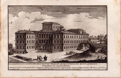 Palazzo Pontifico al Vaticano | Palazzo Borghese | Palazzo Barberini | Palazzo Pamphilj al Colleg...