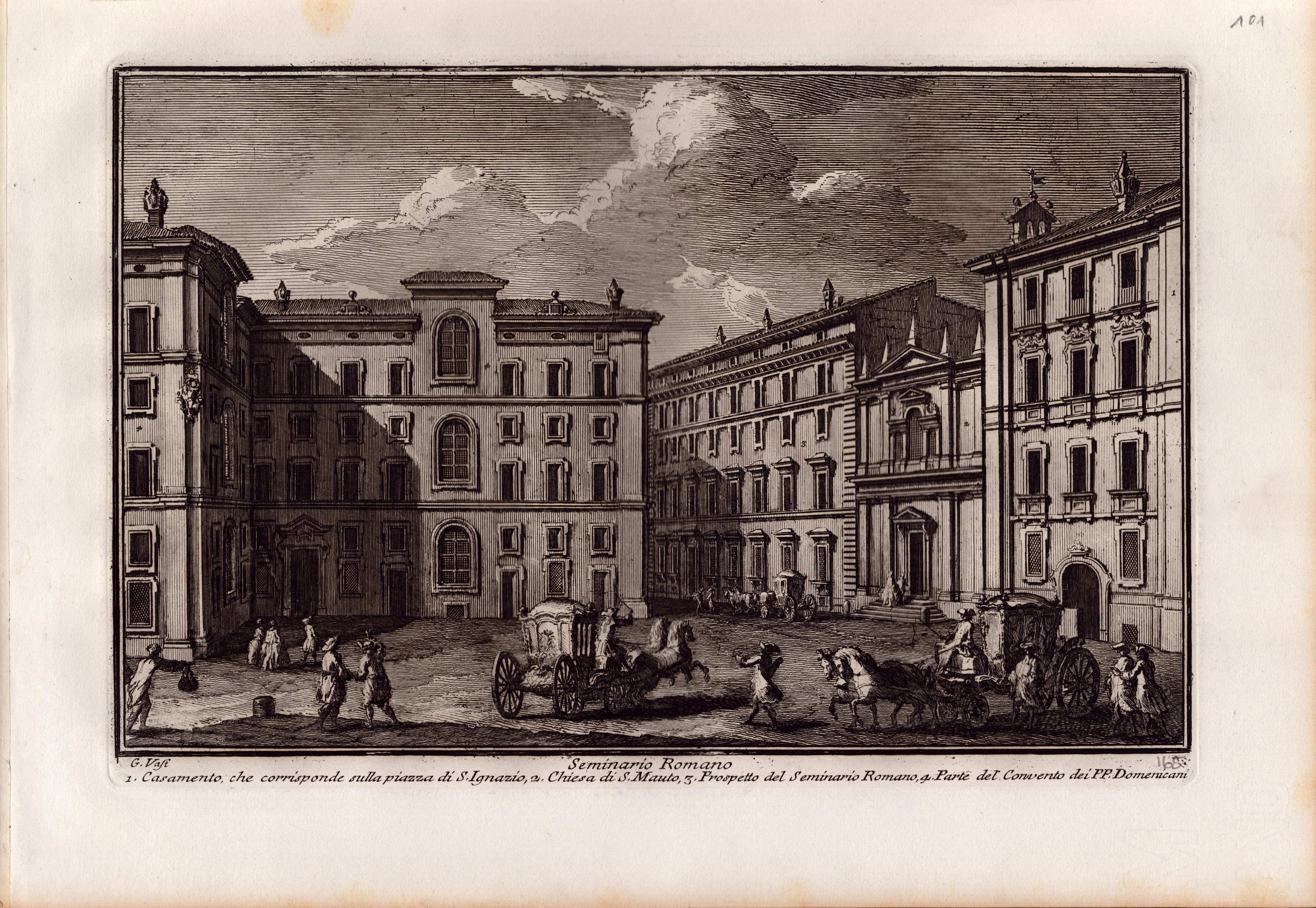 Giuseppe Vasi - Raccolta delle Più Belle Vedute Antiche, e Moderne di Roma