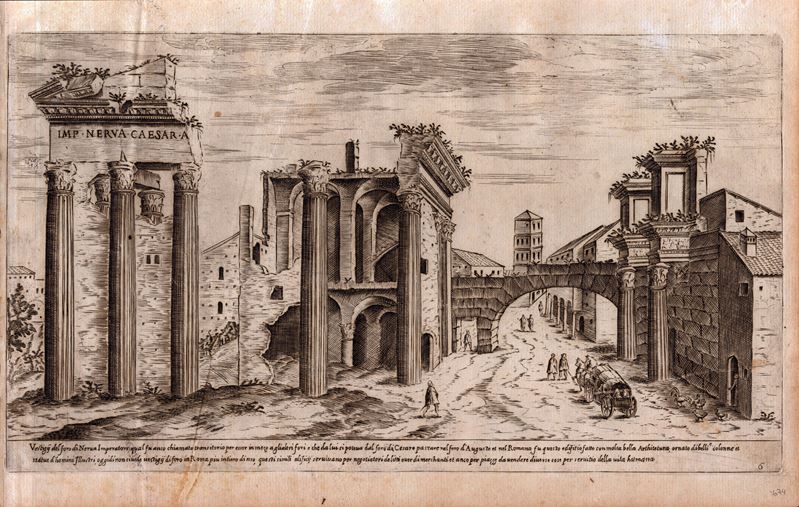 I vestigi dell'antichità di Roma raccolti et ritratti in perspettiva...