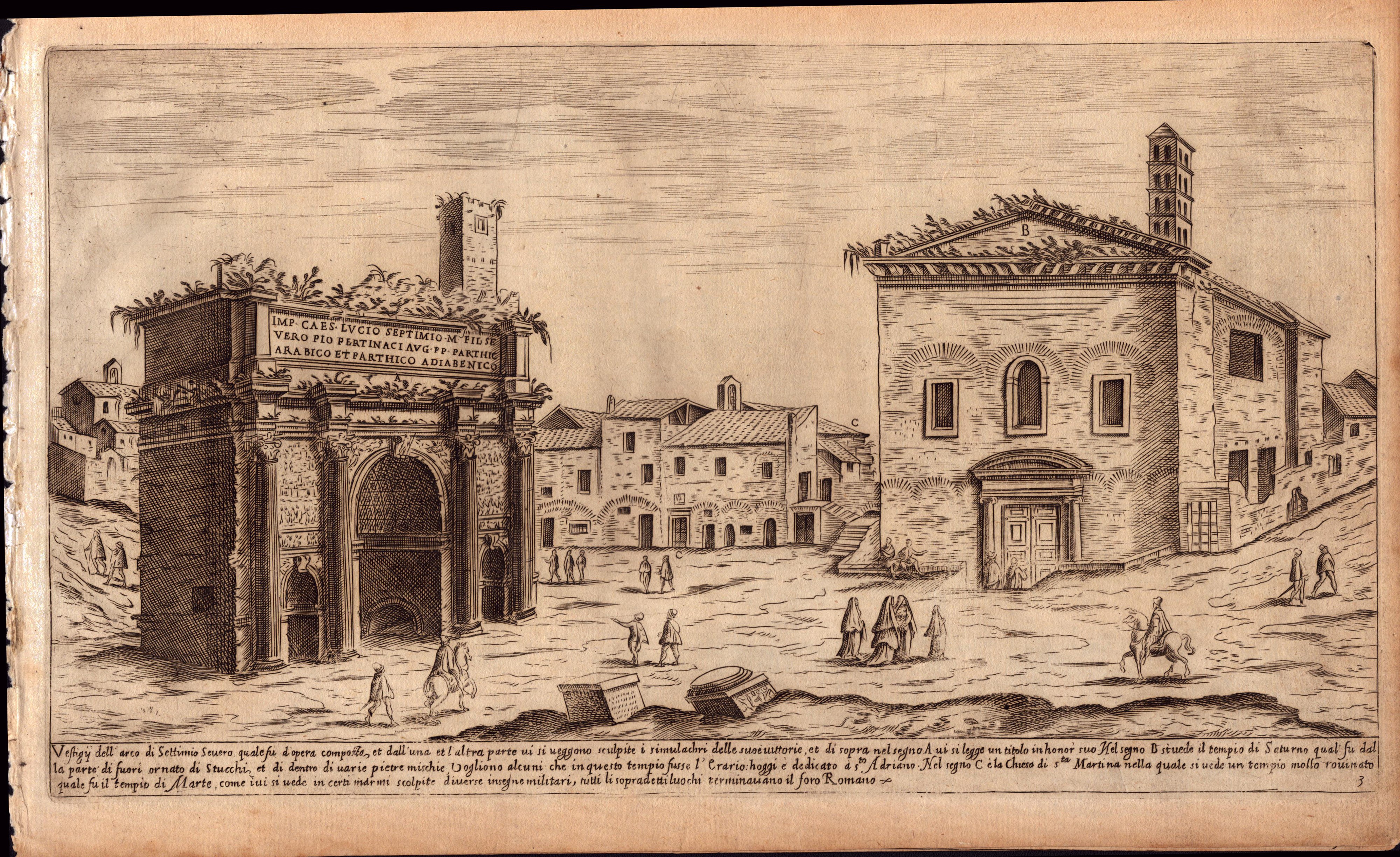 I vestigi dell'antichità di Roma raccolti et ritratti in perspettiva...