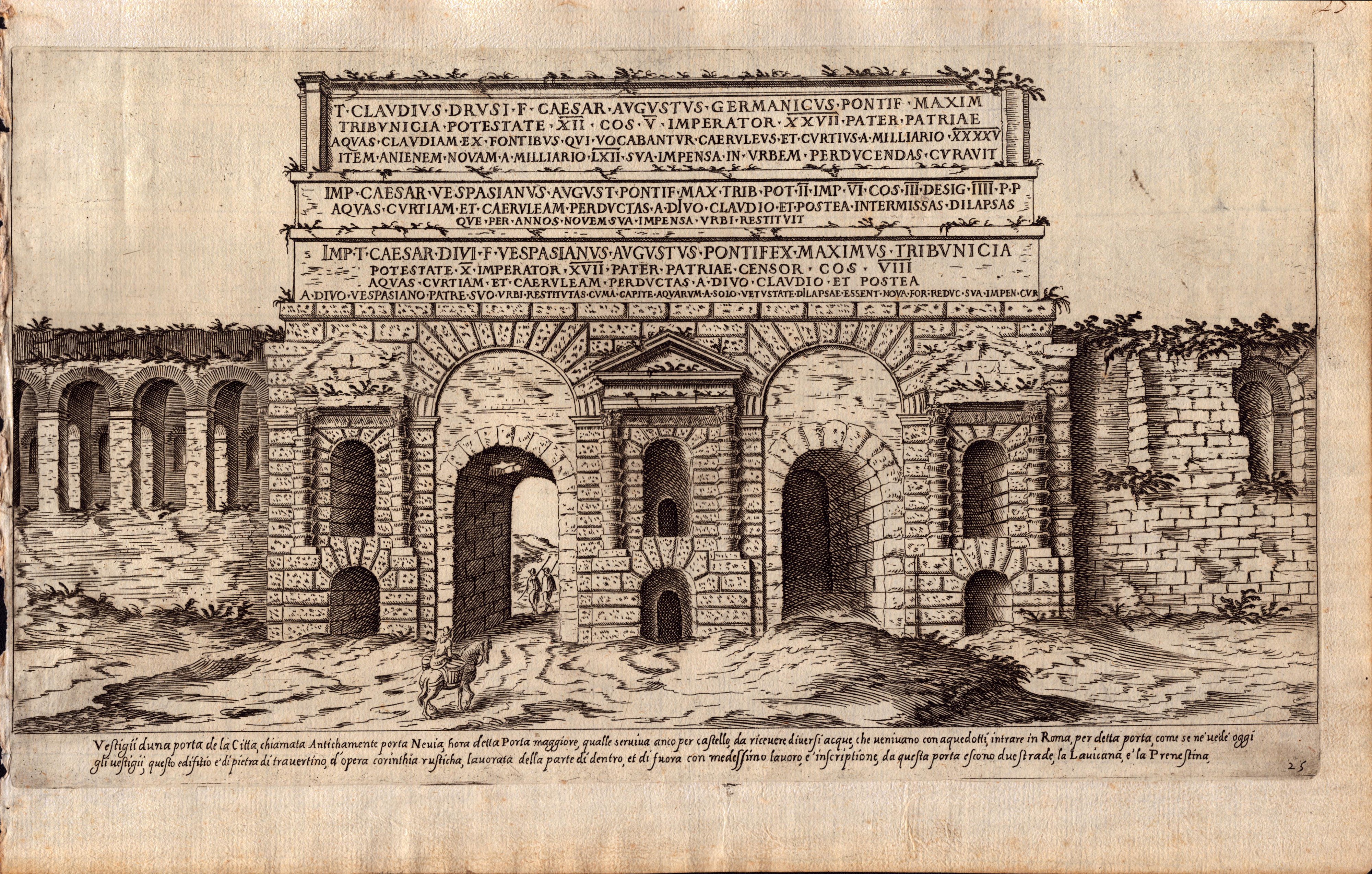 I vestigi dell'antichità di Roma raccolti et ritratti in perspettiva...