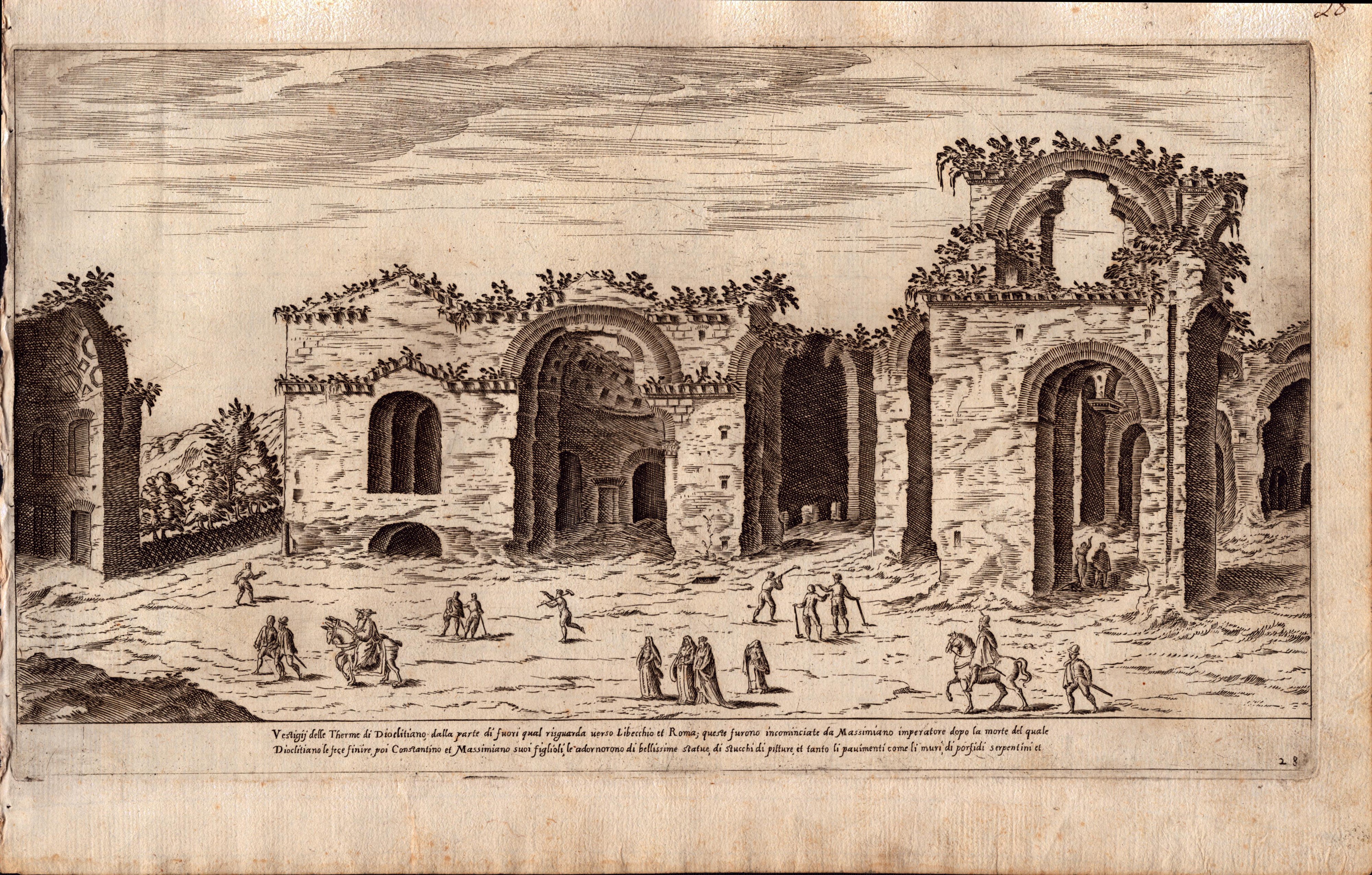 I vestigi dell'antichità di Roma raccolti et ritratti in perspettiva...