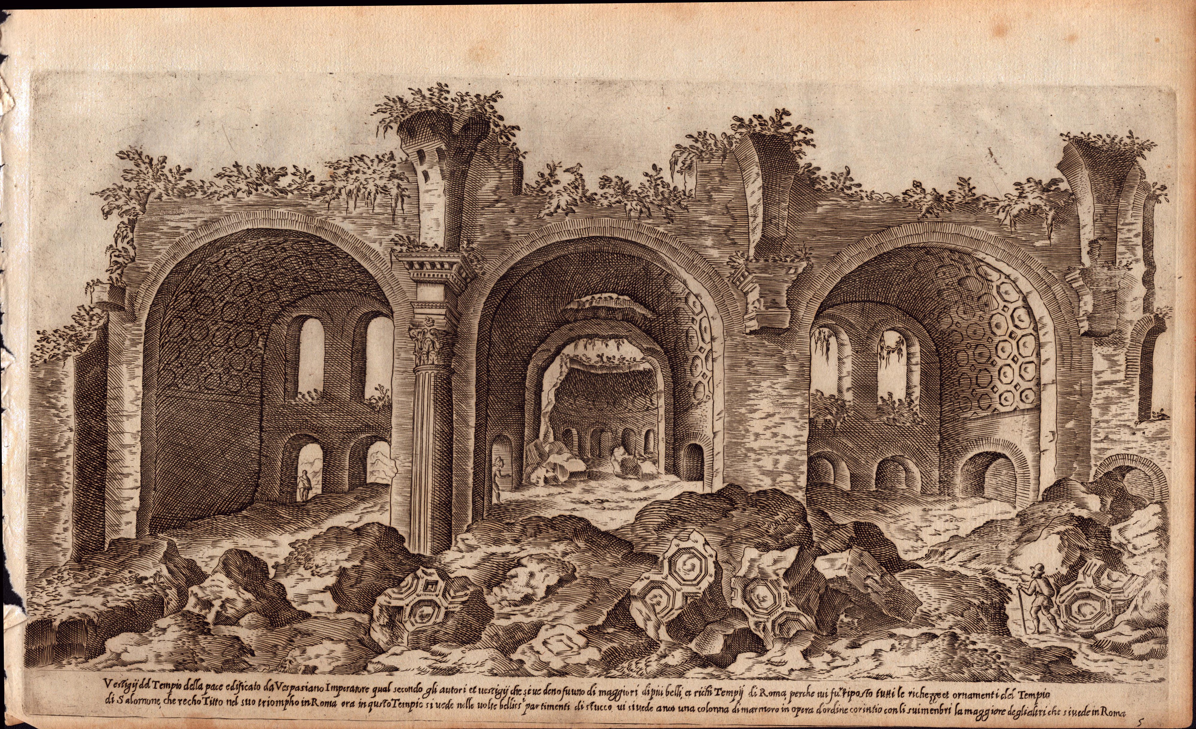 I vestigi dell'antichità di Roma raccolti et ritratti in perspettiva...