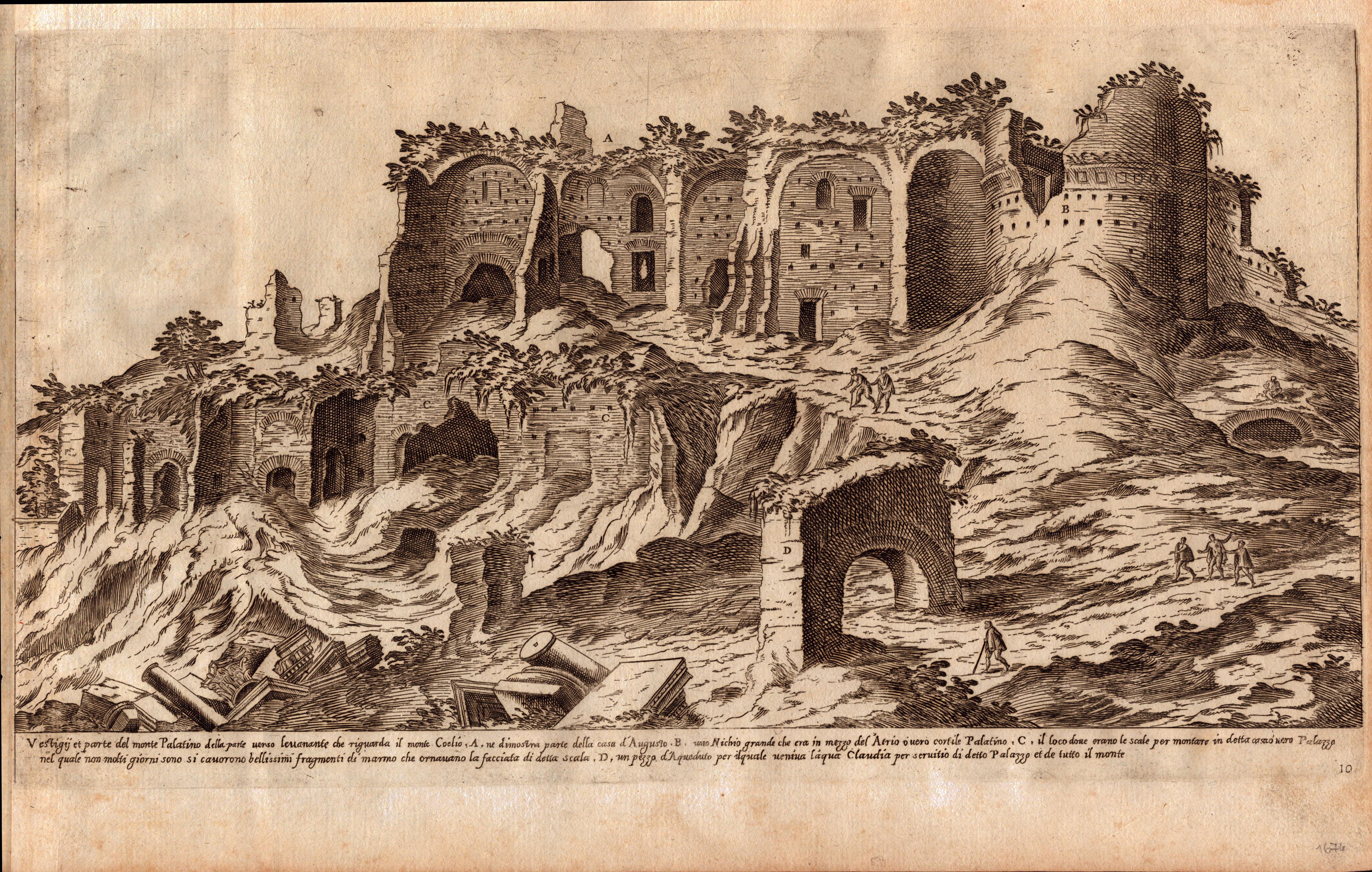 I vestigi dell'antichità di Roma raccolti et ritratti in perspettiva...