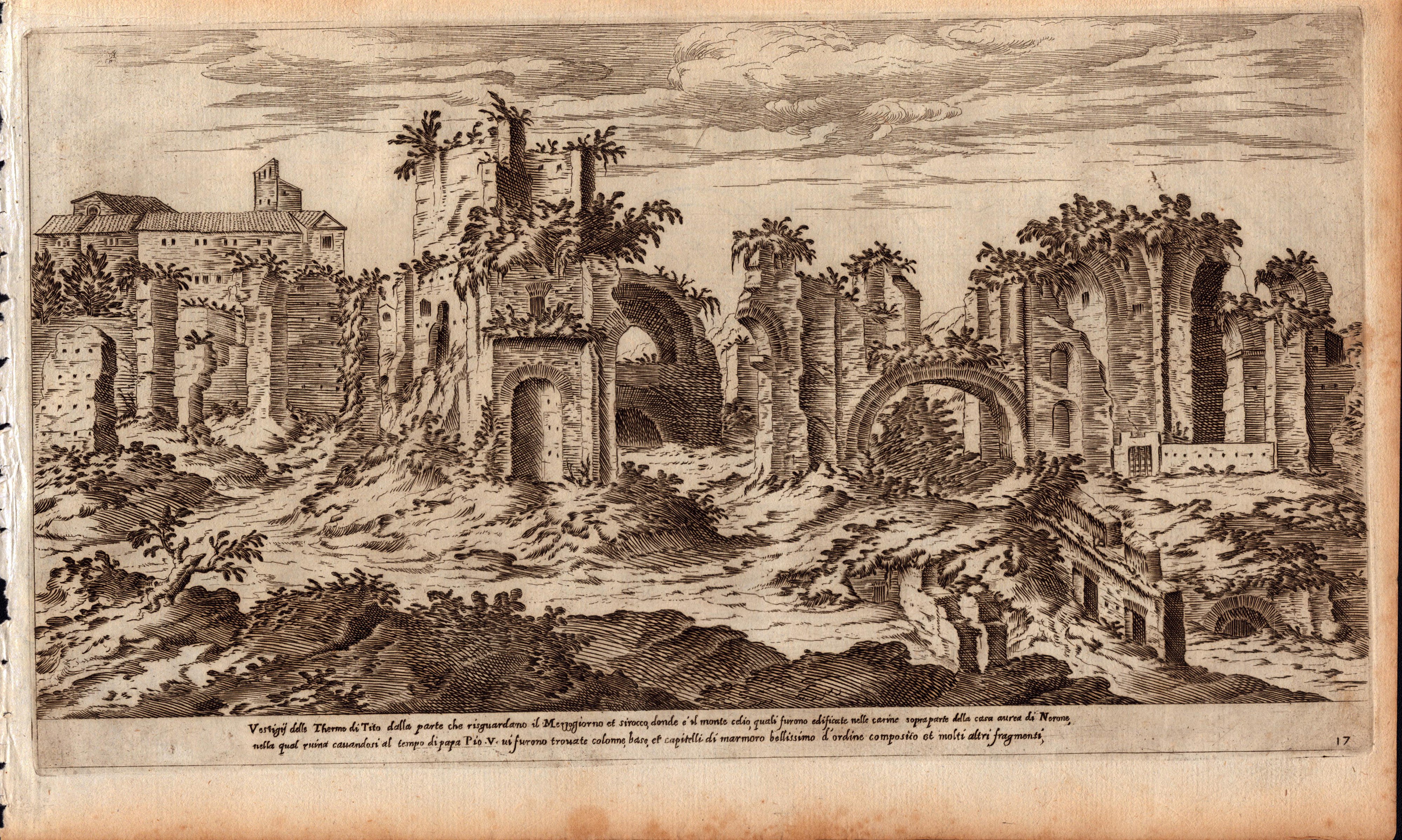 I vestigi dell'antichità di Roma raccolti et ritratti in perspettiva...