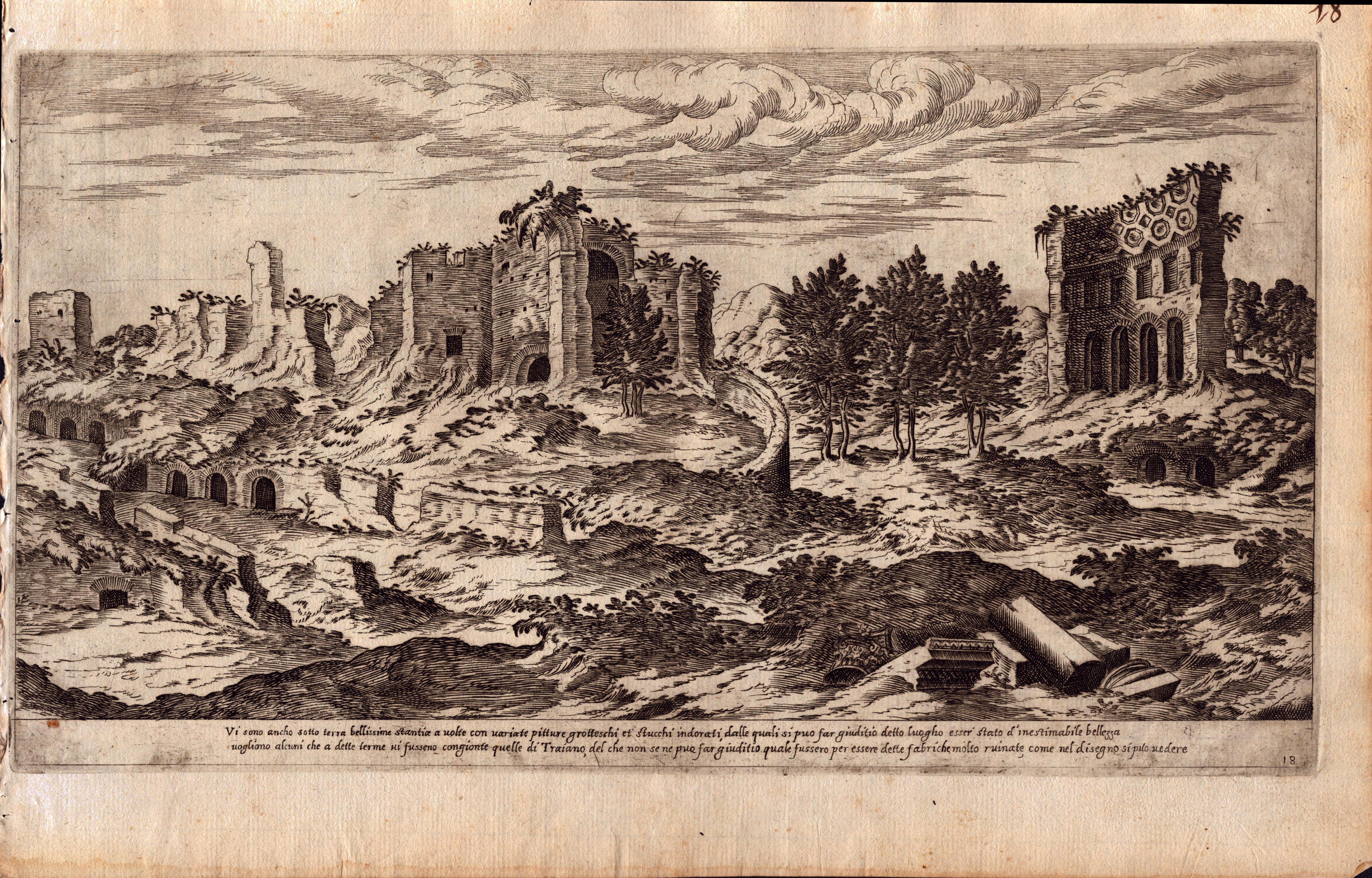 I vestigi dell'antichità di Roma raccolti et ritratti in perspettiva...