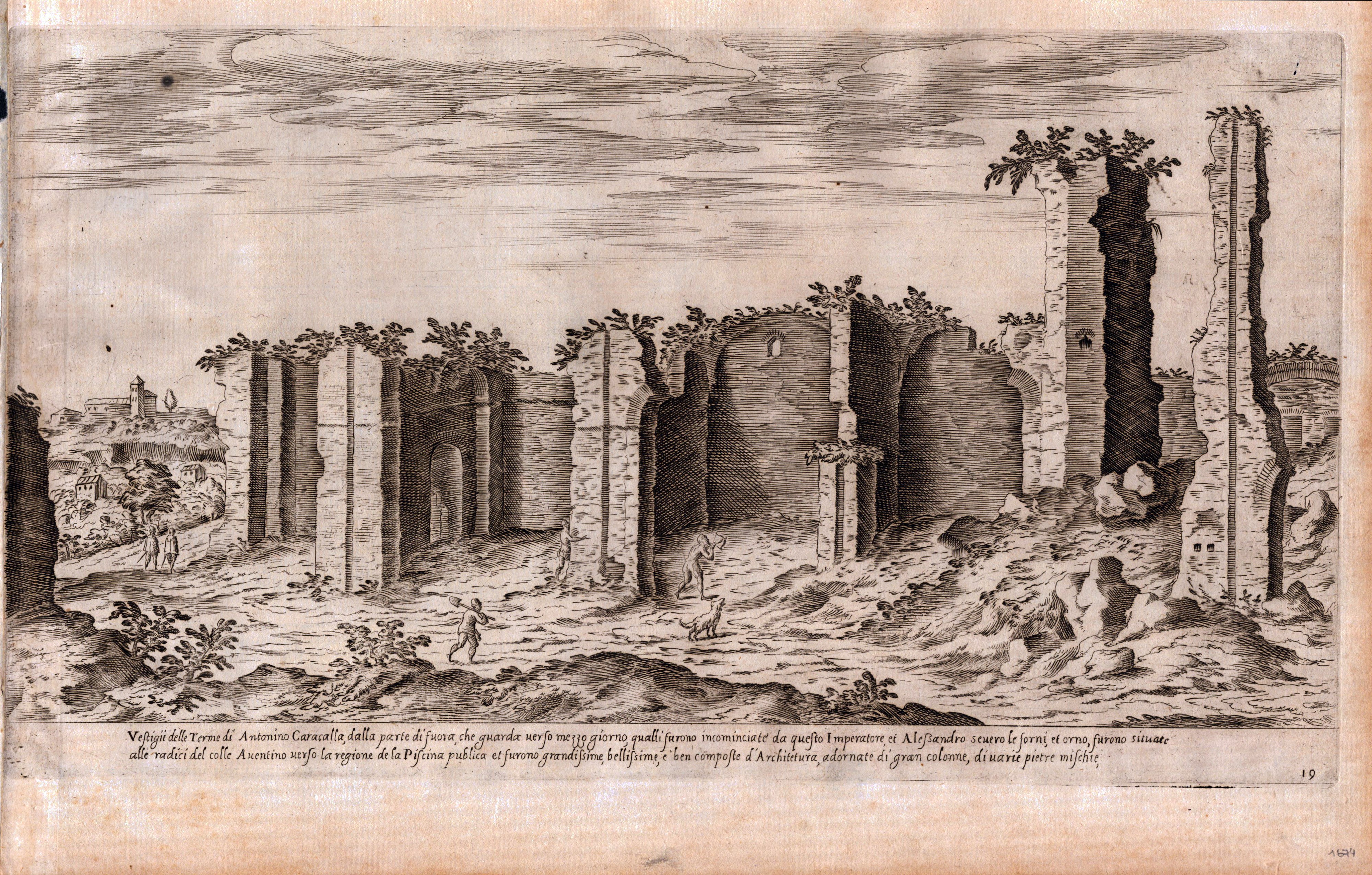 I vestigi dell'antichità di Roma raccolti et ritratti in perspettiva...