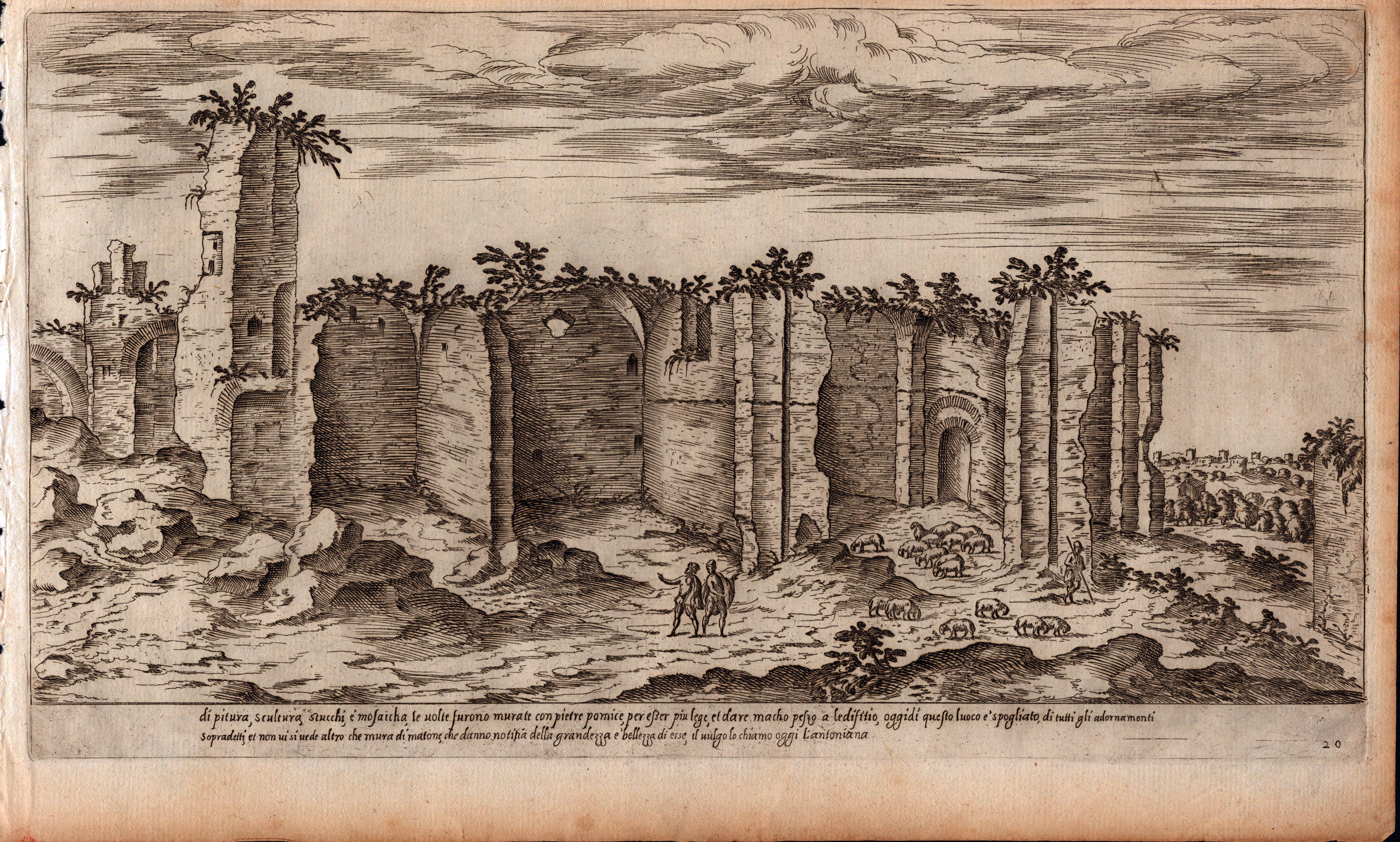 I vestigi dell'antichità di Roma raccolti et ritratti in perspettiva...