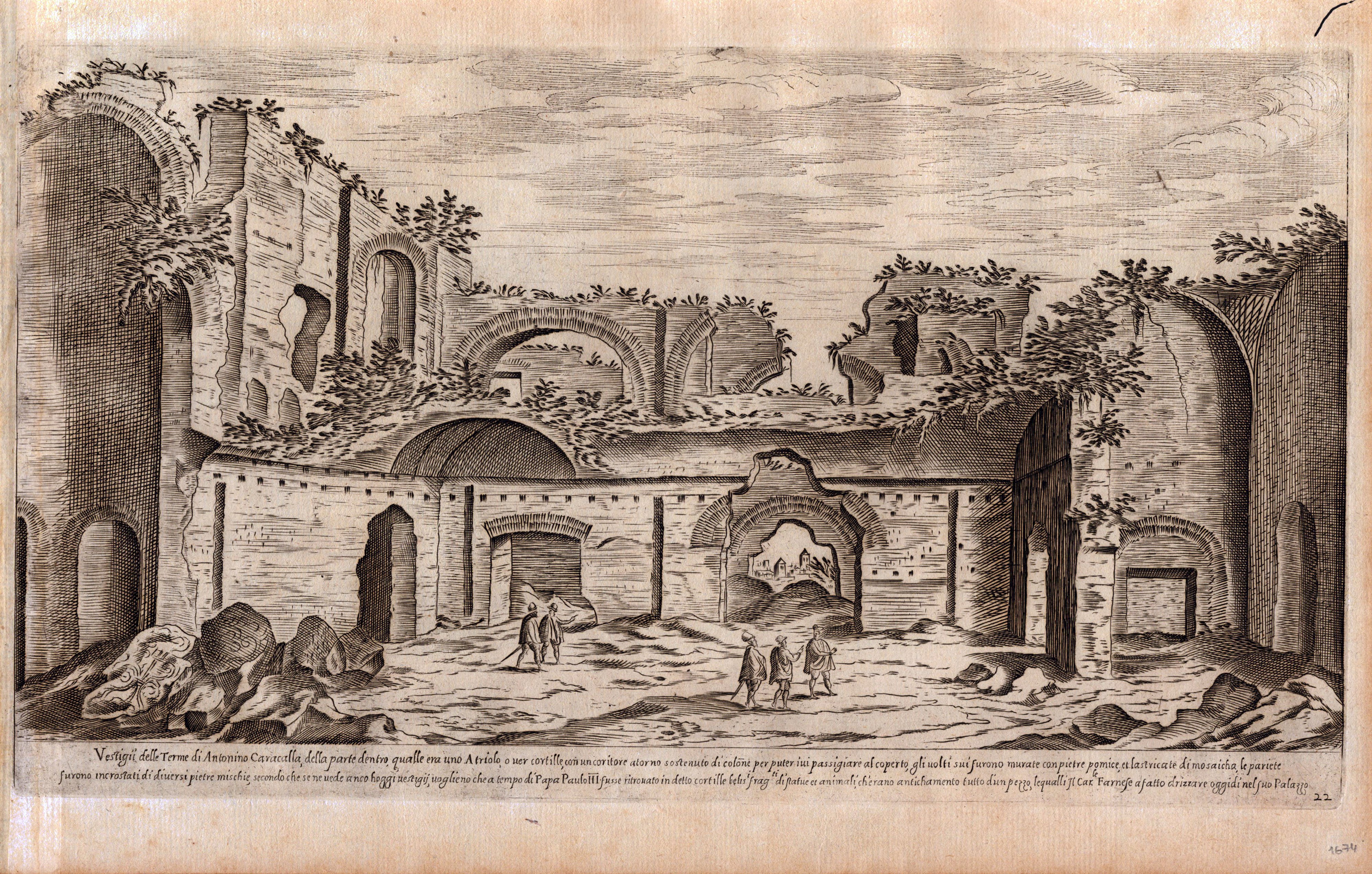 I vestigi dell'antichità di Roma raccolti et ritratti in perspettiva...