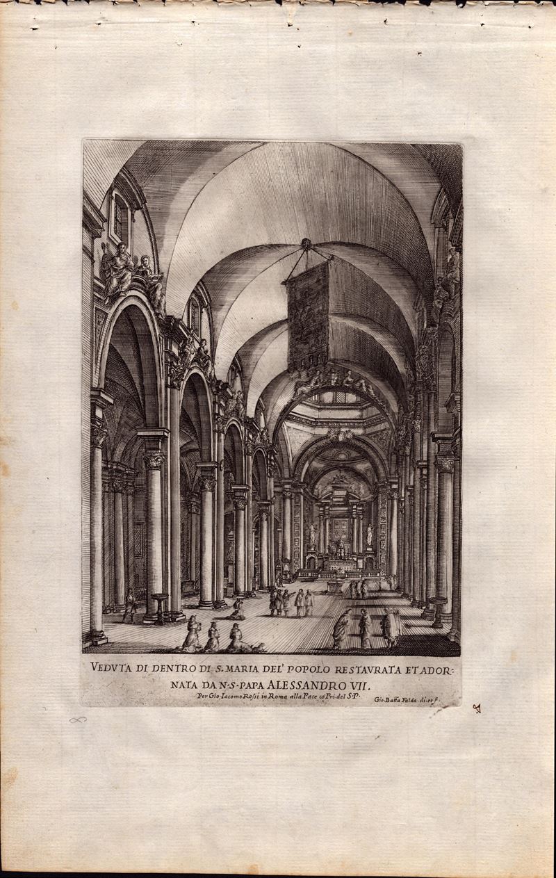 Giovanni Battista Falda - Il Nuovo Teatro delle Fabriche, Et Edificii, in Prospettiva di Roma Mod...