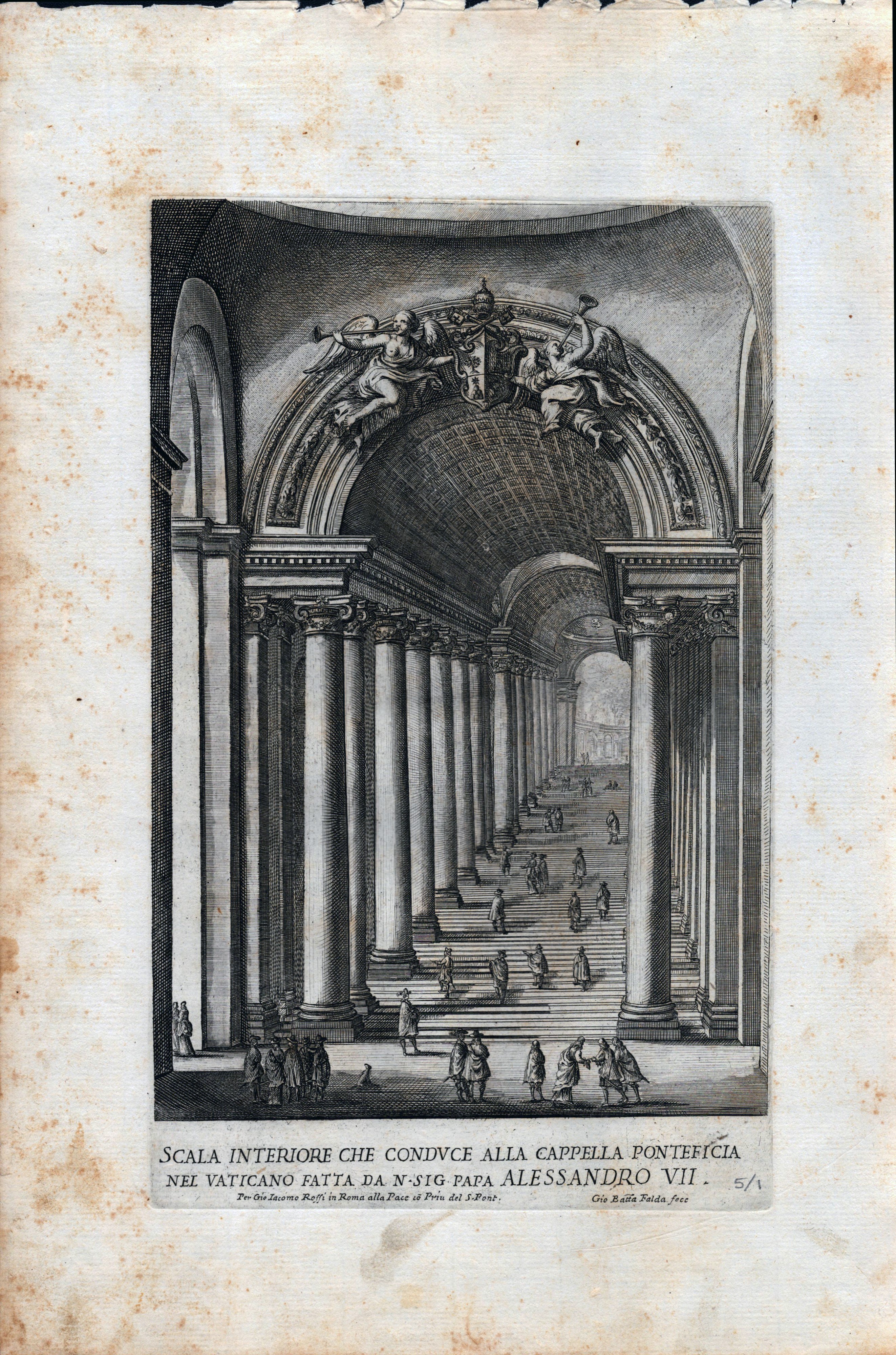 Giovanni Battista Falda - Il Nuovo Teatro delle Fabriche, Et Edificii, in Prospettiva di Roma Mod...