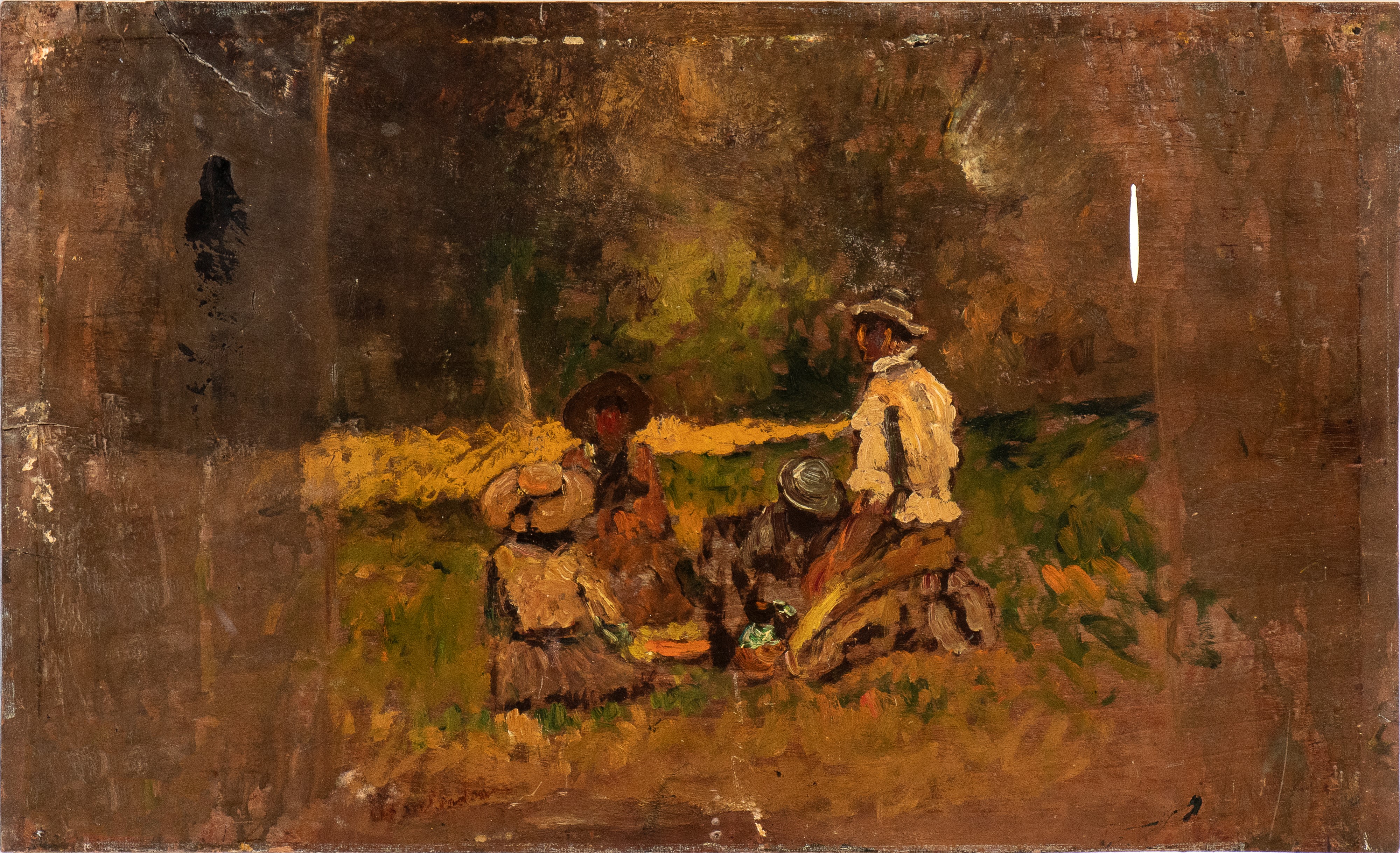 Adolphe-joseph-thomas Monticelli - Giochi nel Bosco