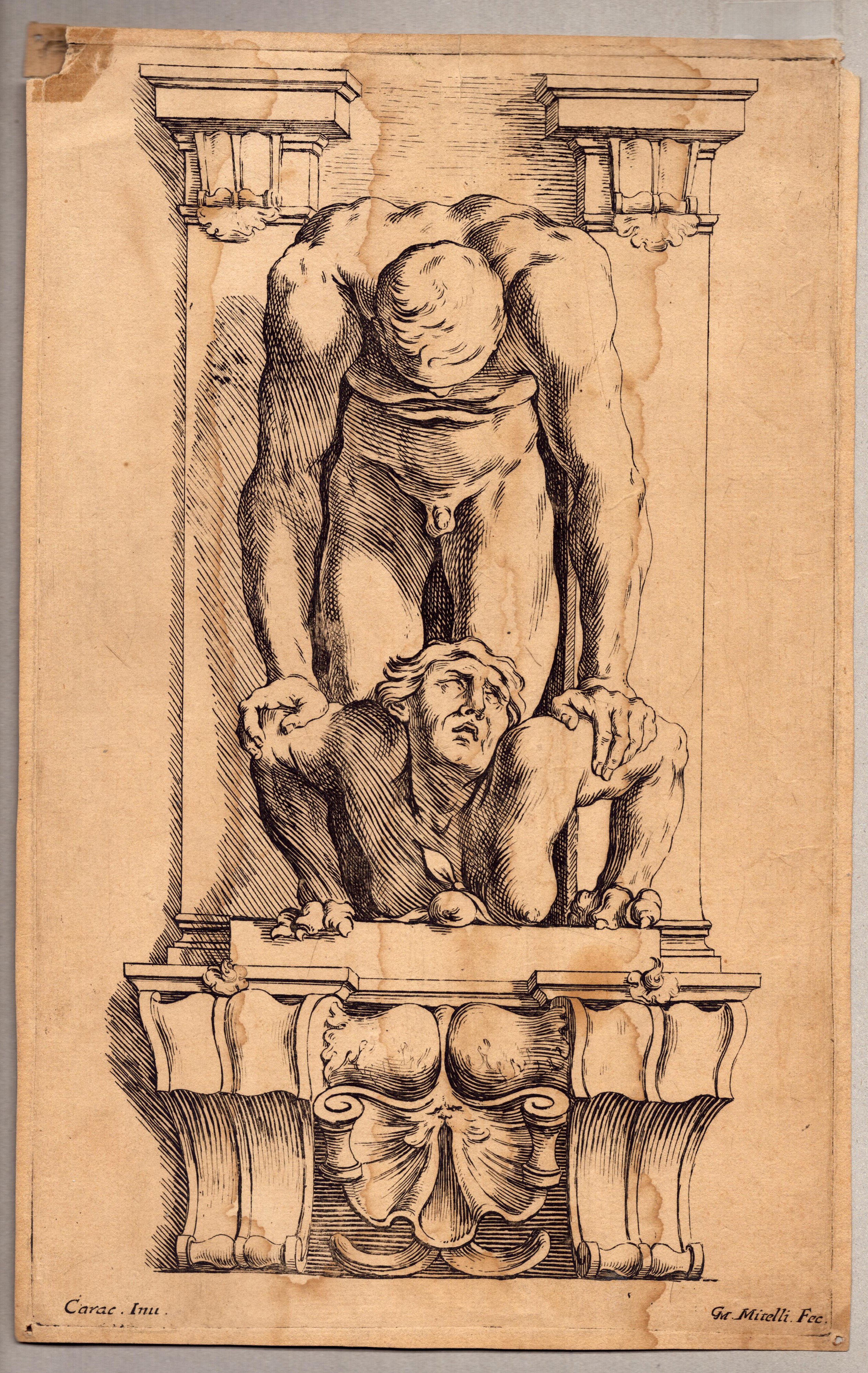 Giuseppe Maria Mitelli - L'enea Vagante, da Annibale Carracci
