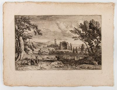 Paesaggio con Architettura Antica