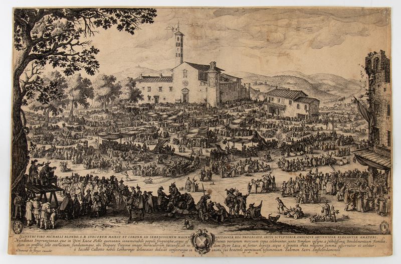 Clement De Jonghe - Fiera Dell'impruneta, da Jacques Callot