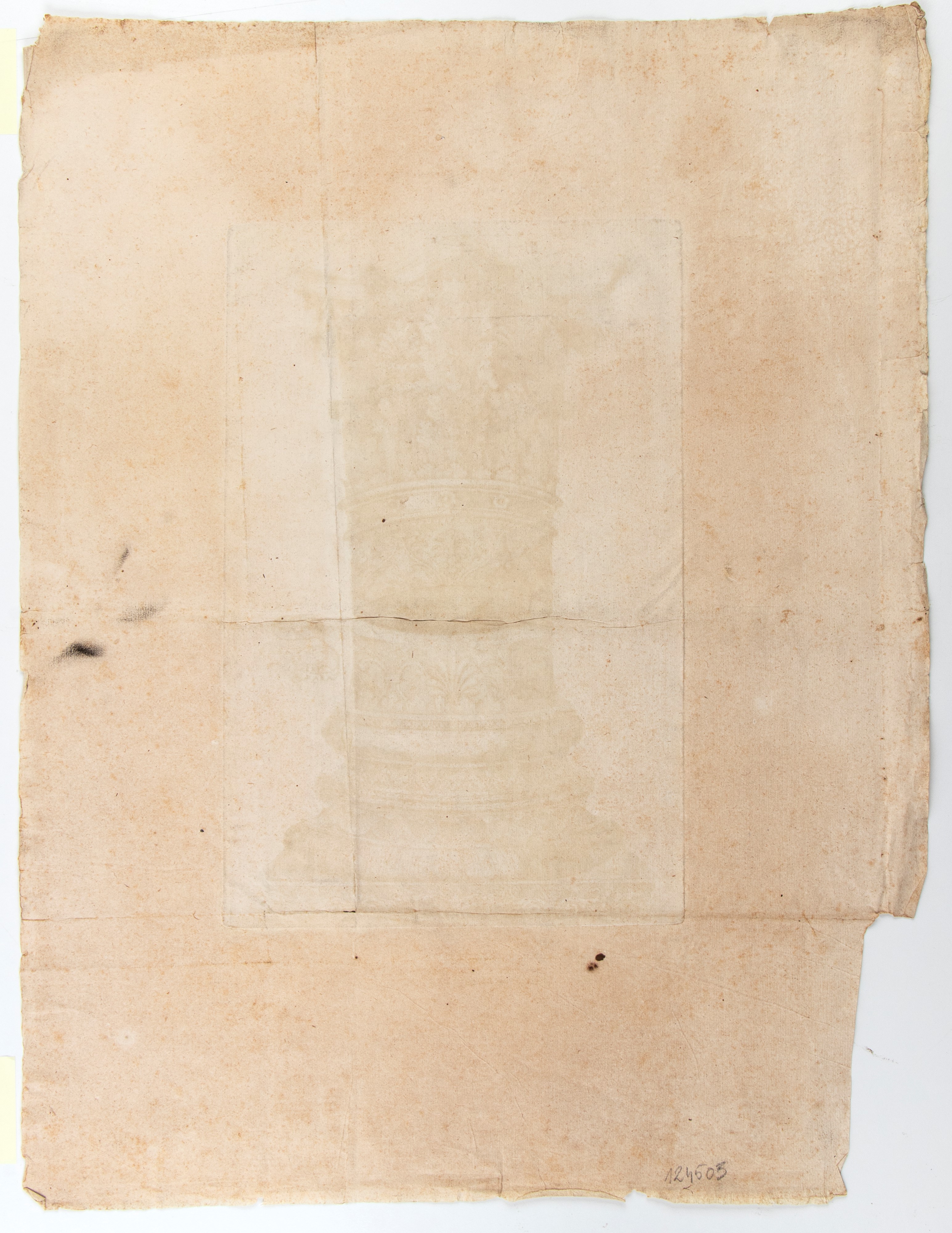 Base nel Tempio de Giove sotto Capitolio a Roma