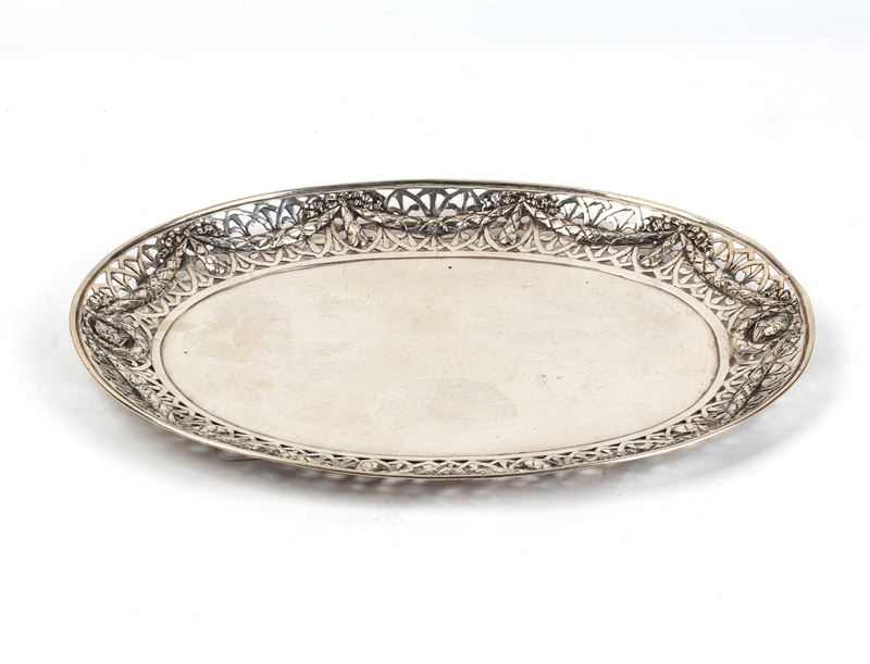 Cestino tedesco in argento