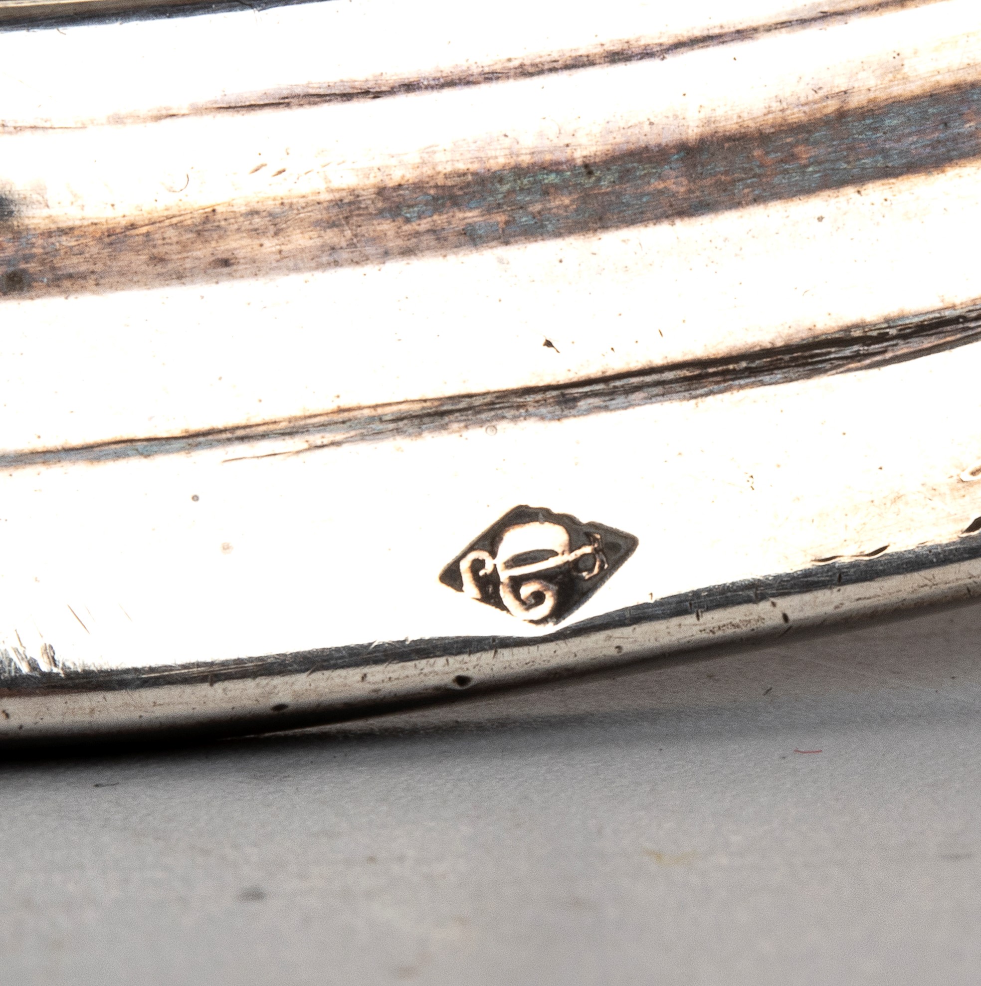 Vassoio francese in argento