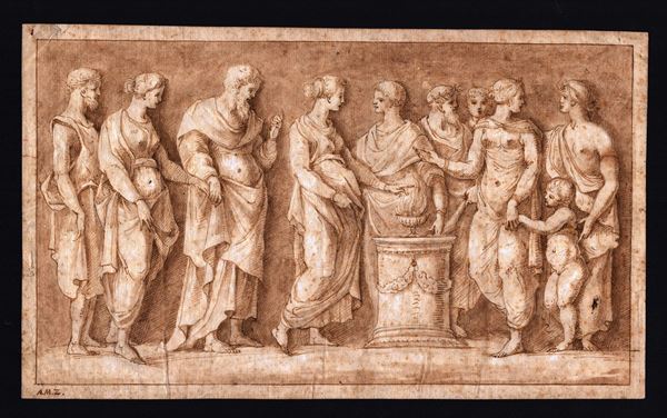 Study from an ancient frieze (?)