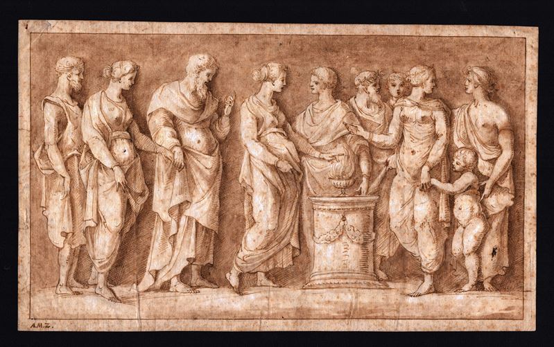 Studio da un fregio antico (?)