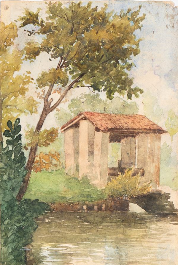 ANONIMO - Mulino sul fiume