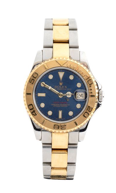Yacht-Master Lady (ref. 168623) orologio da polso in acciaio e oro