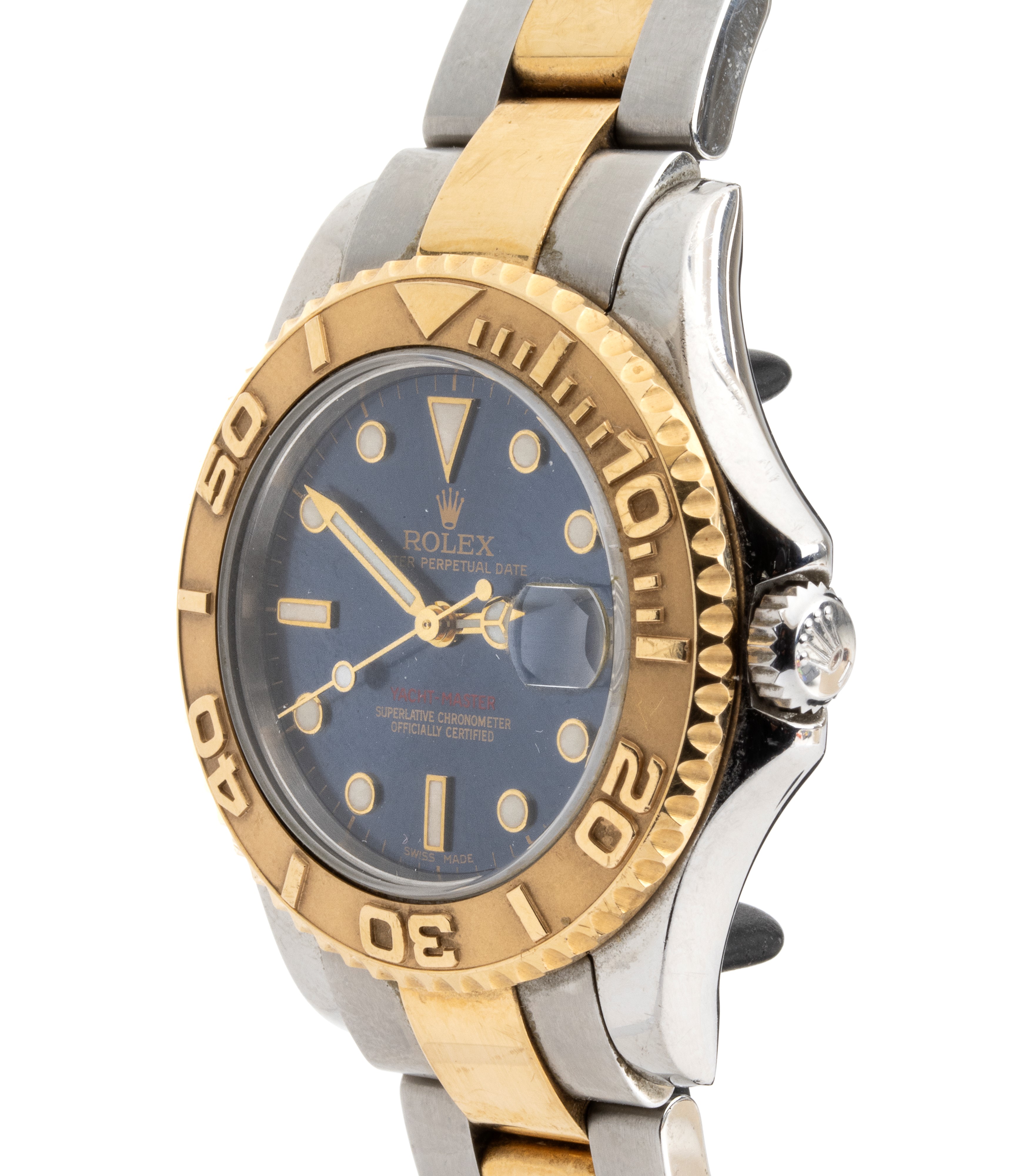 Rolex - Yacht-Master Lady (ref. 168623) orologio da polso in acciaio e oro