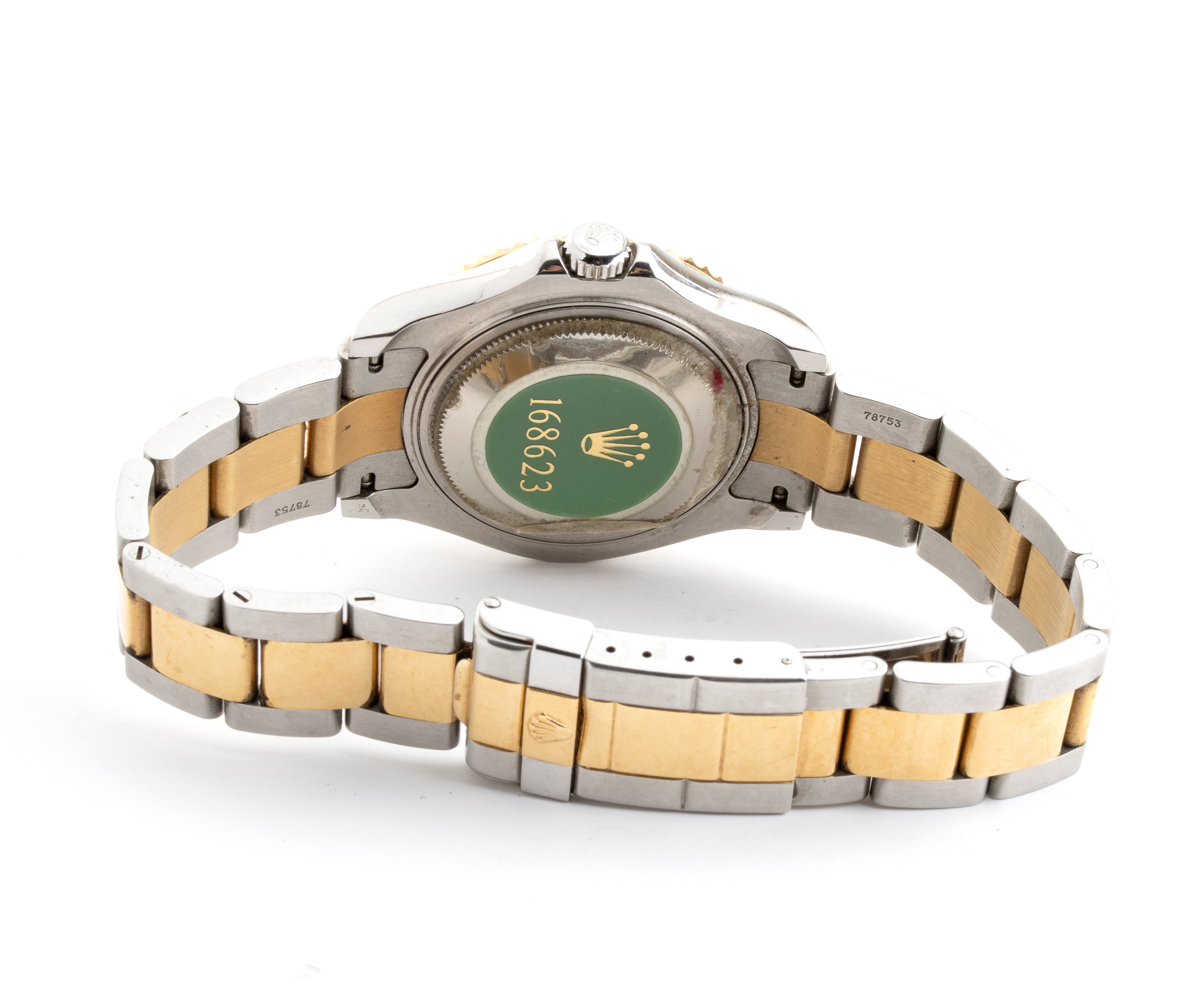 Rolex - Yacht-Master Lady (ref. 168623) orologio da polso in acciaio e oro