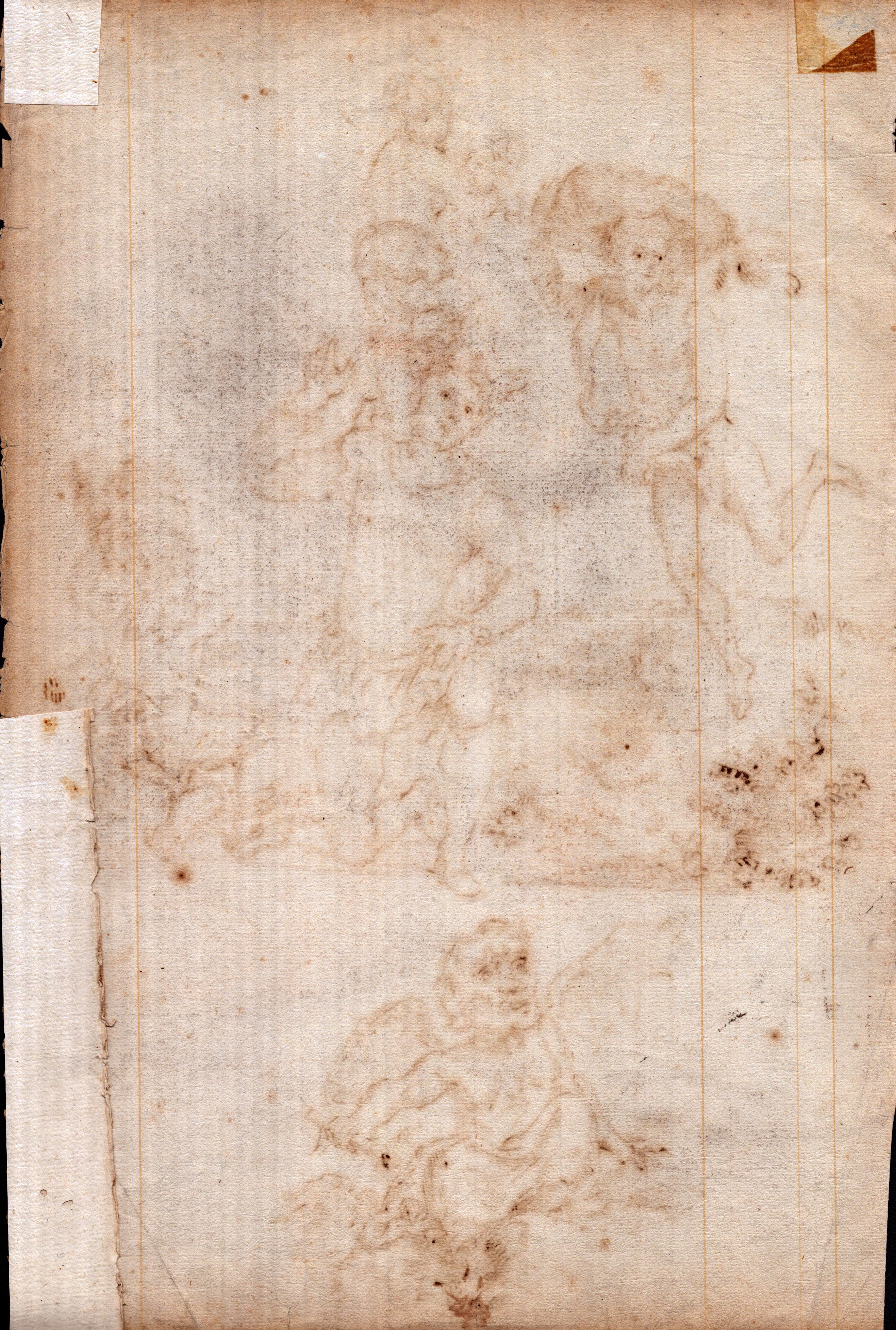 Gruppo di cinque disegni di soggetto diverso