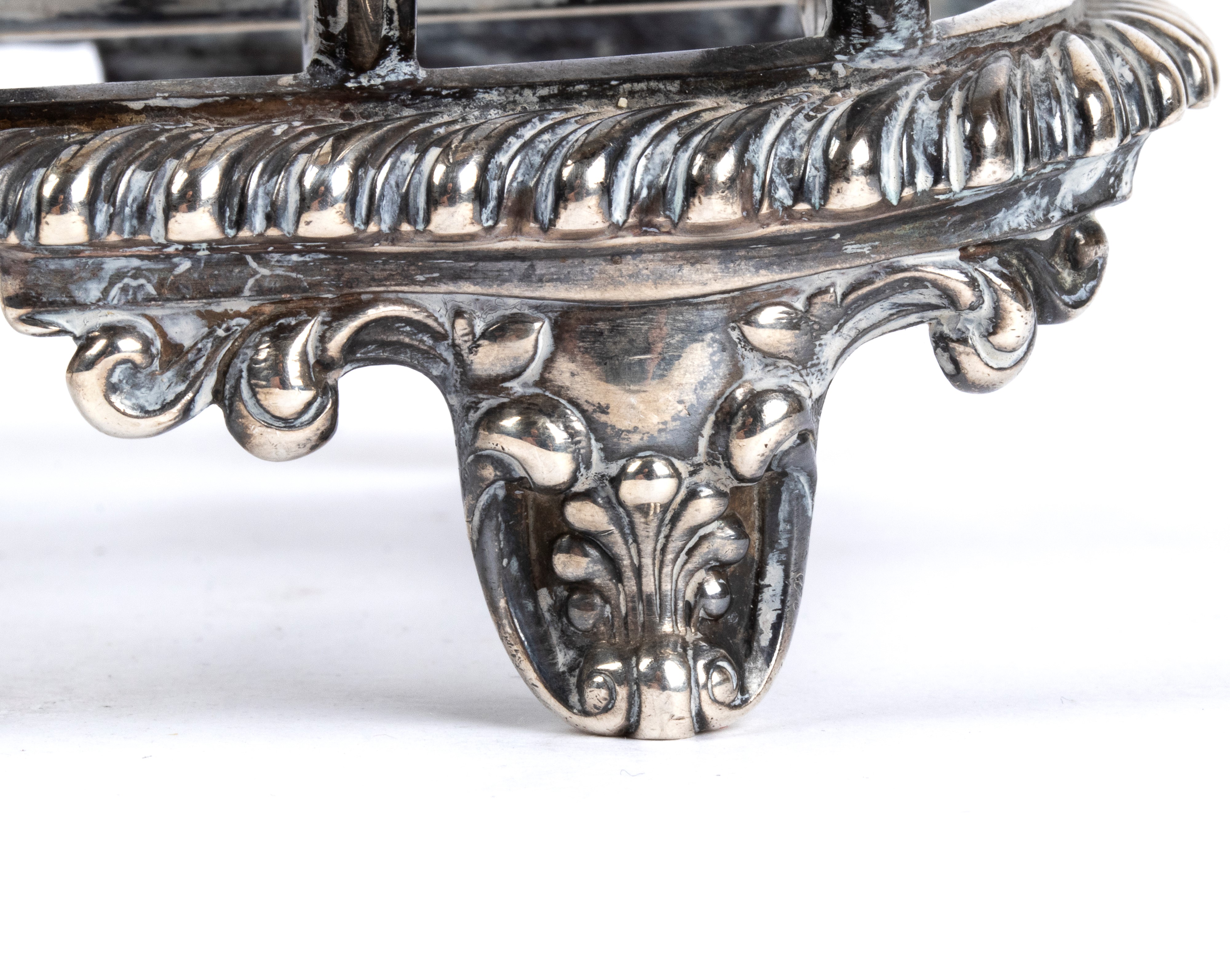 Porta toast inglese in argento