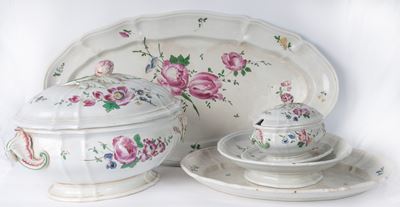 Servizio da Tavolo in Ceramica Bianca