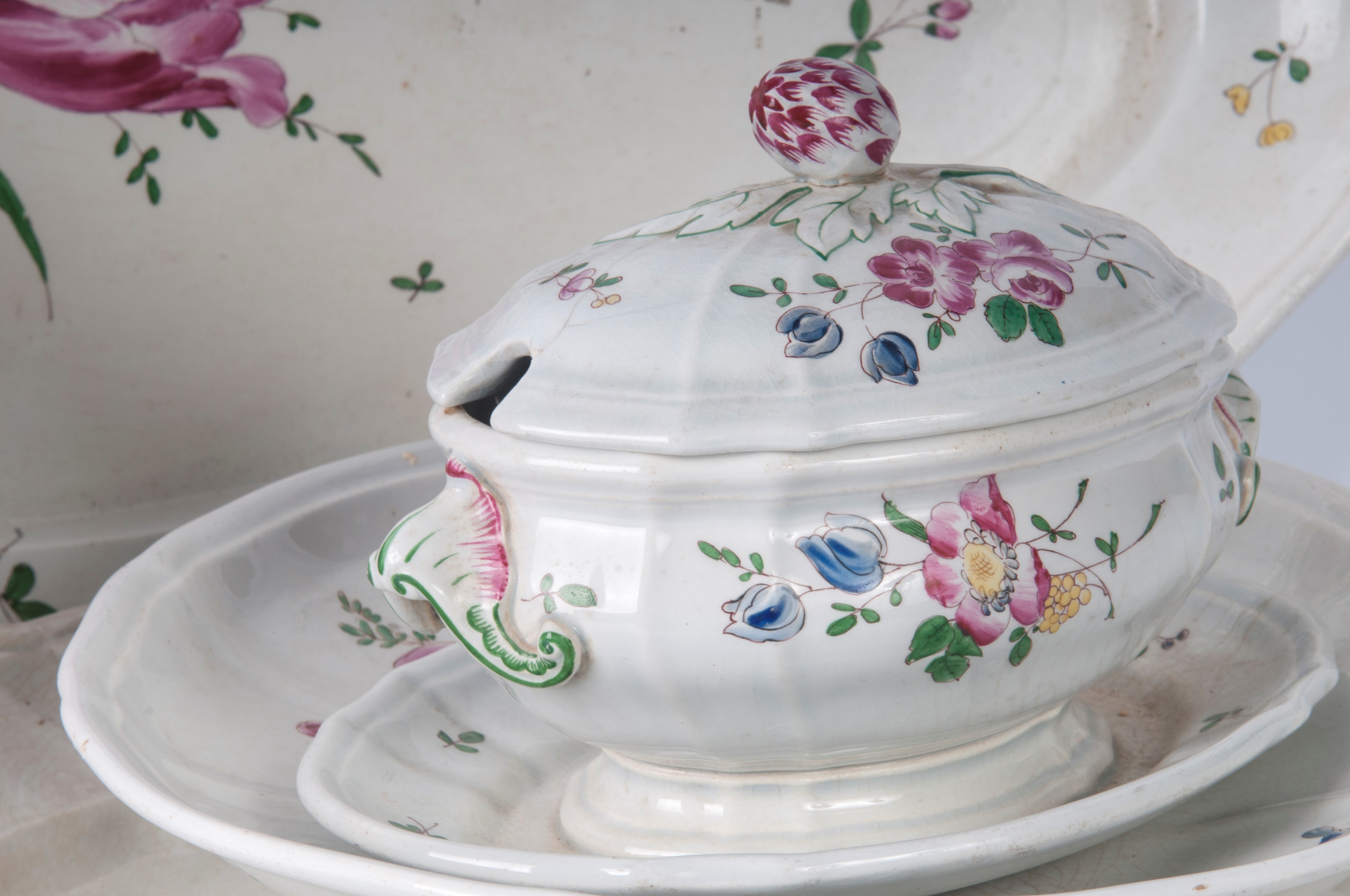Servizio da Tavolo in Ceramica Bianca