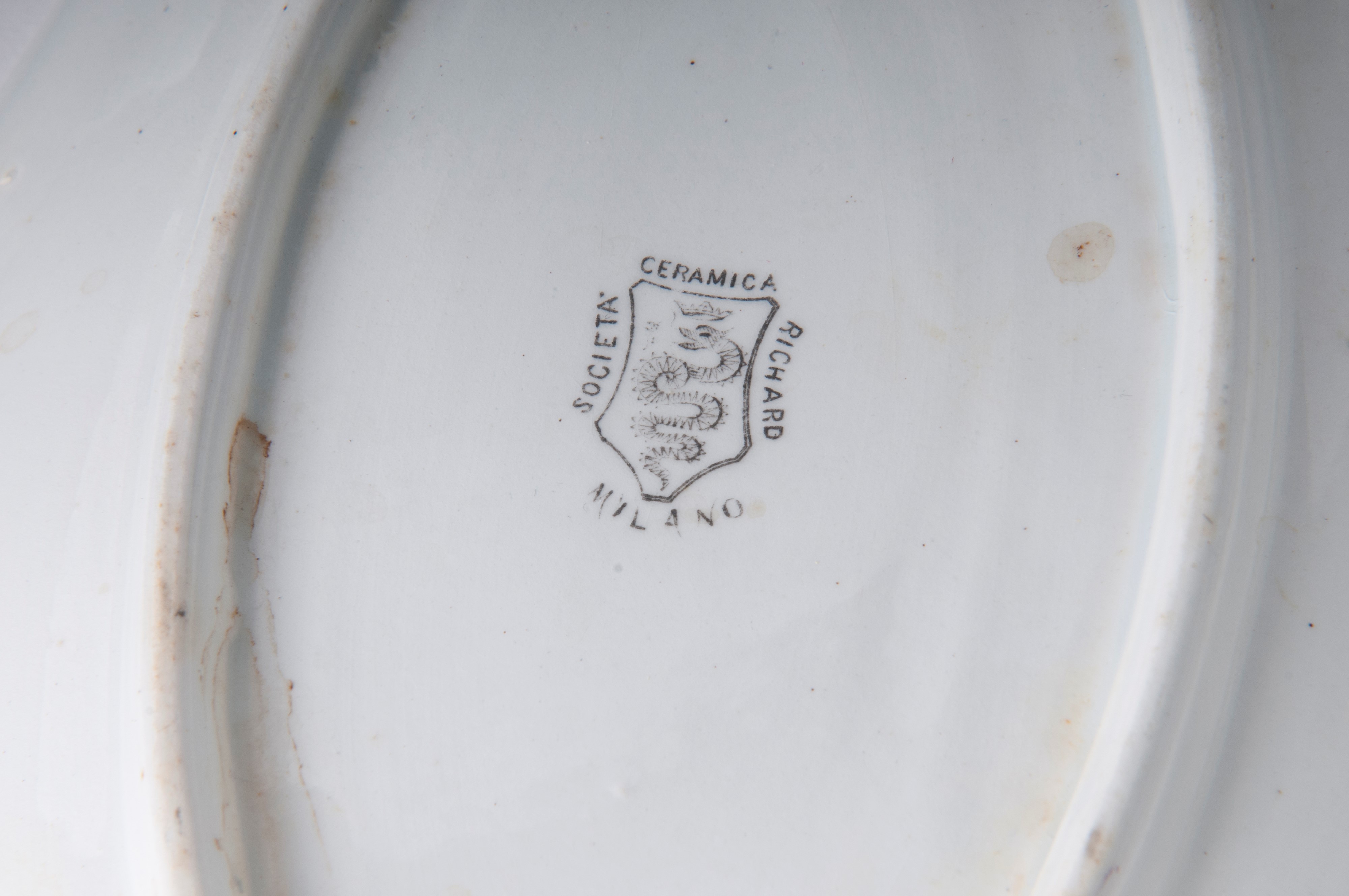Servizio da Tavolo in Ceramica Bianca