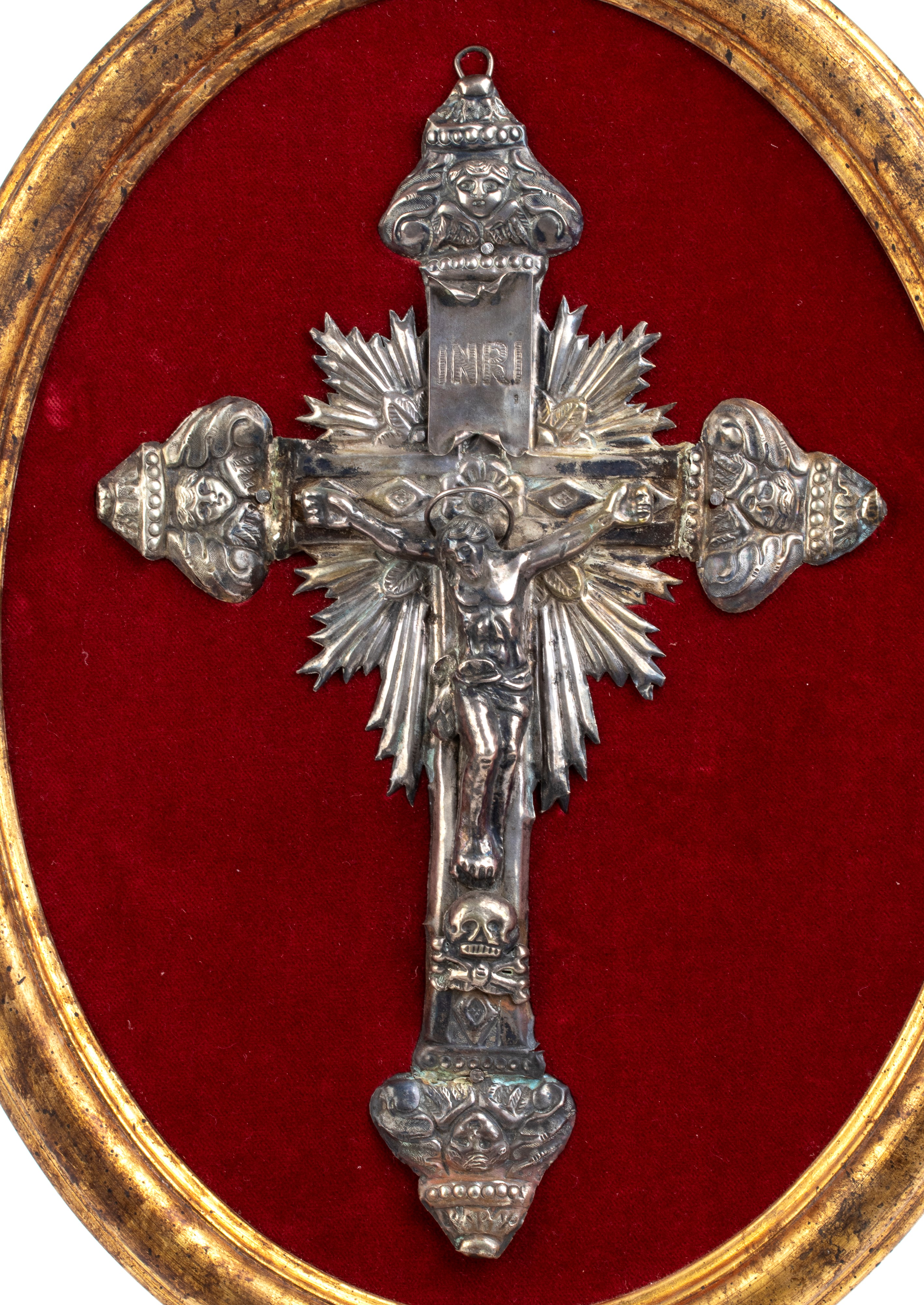 Crocefisso italiano in argento