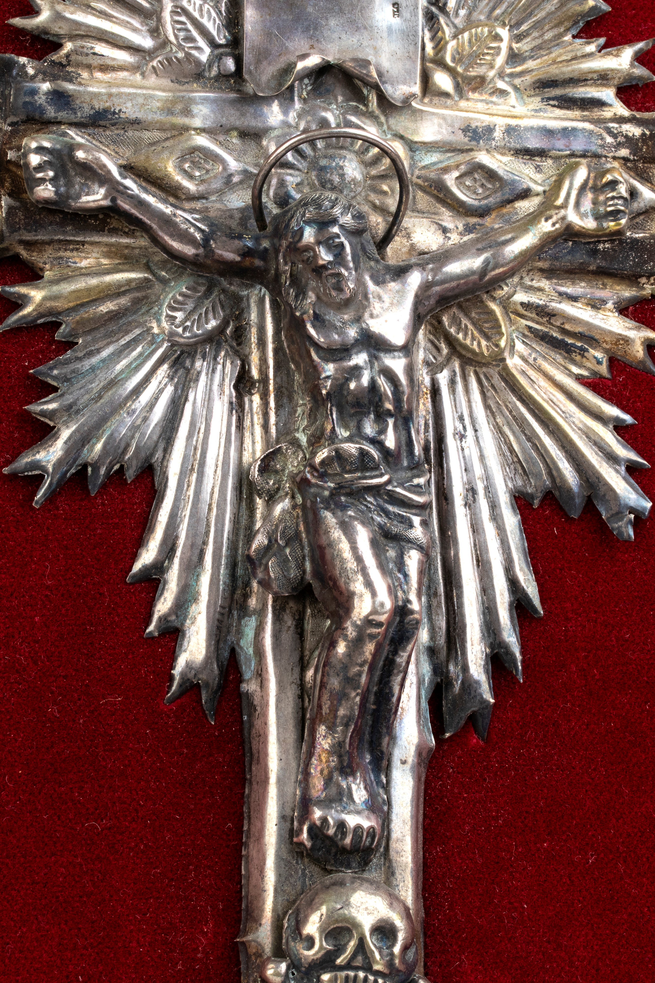 Crocefisso italiano in argento